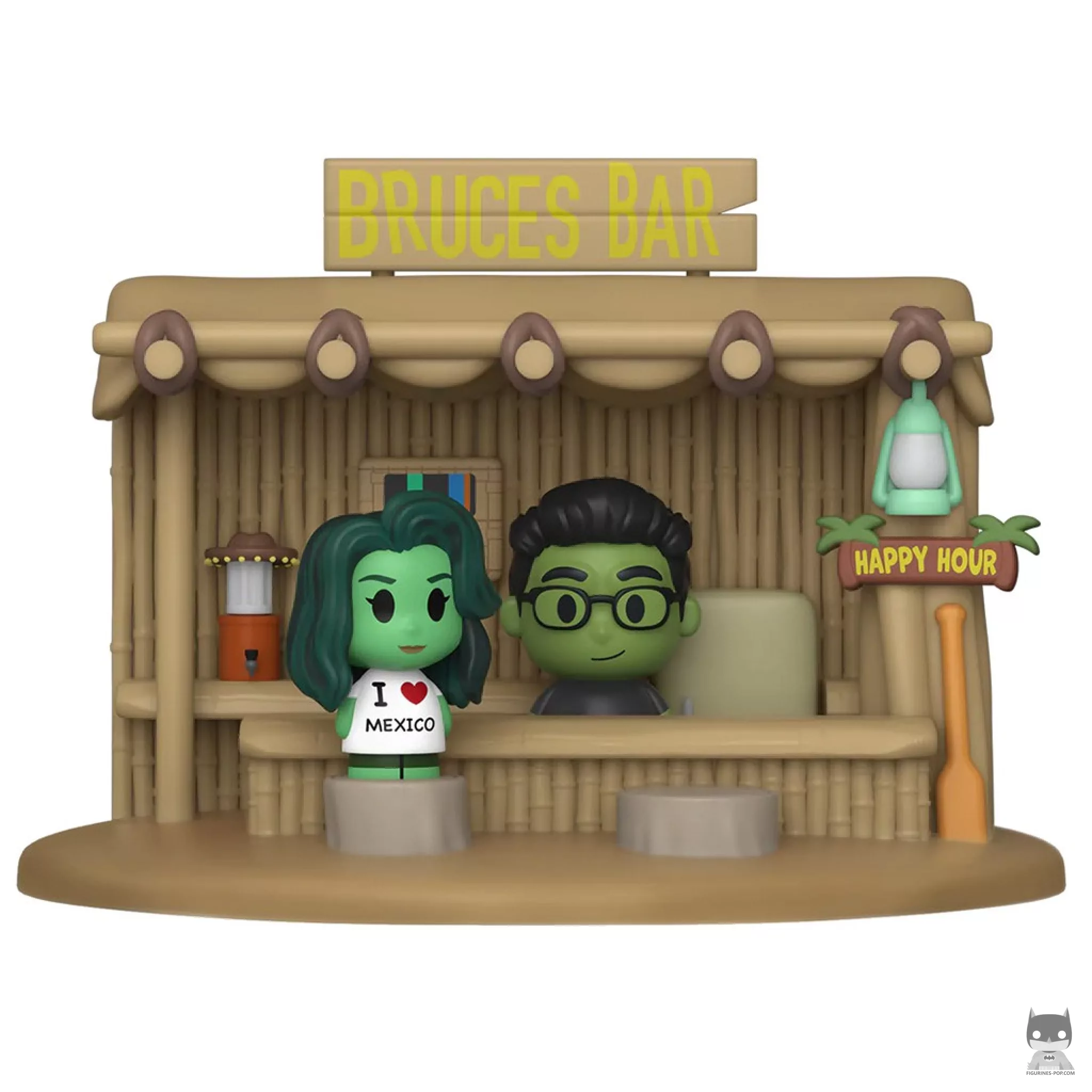 She-Hulk & Hulk - Bruce's Bar Funko Pop! figure (She-Hulk: Attorney at Law)
