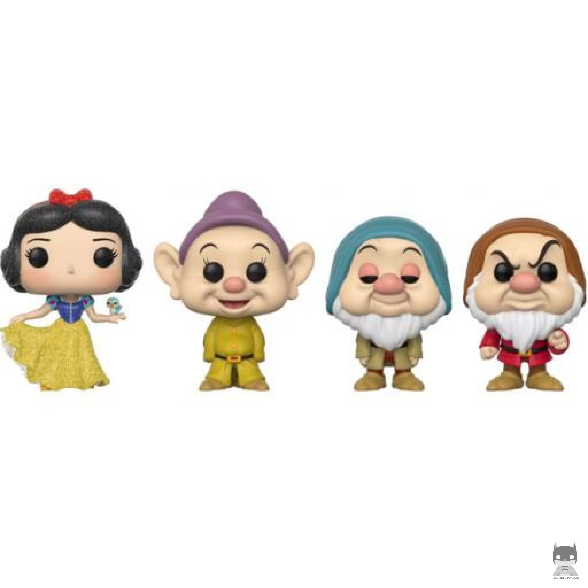 Snow White, Dopey, Sleepy & Grumpy Funko Pop! figure (Snow White)