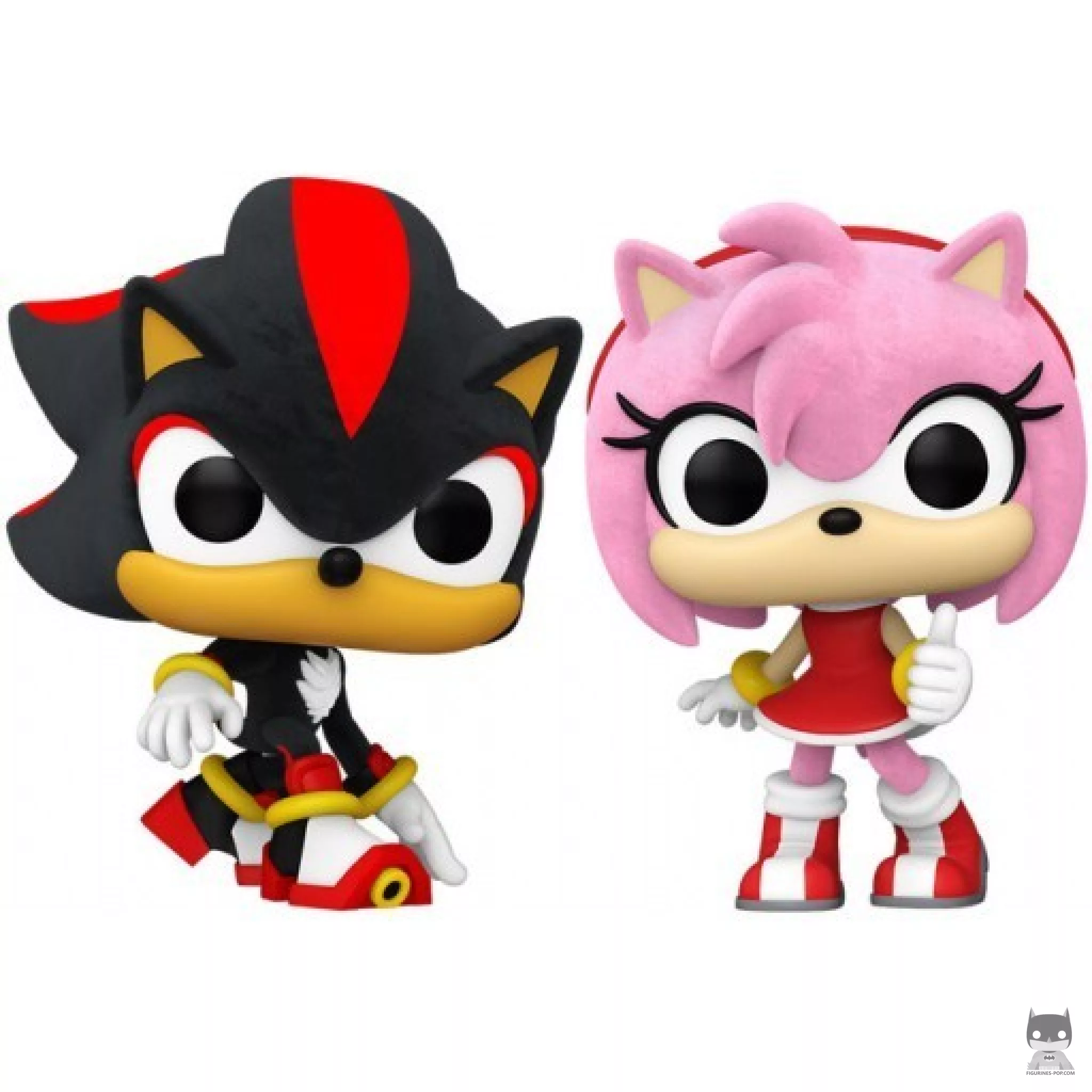 Shadow & Ami (Flocked) Funko Pop! figure (Sonic The Hedgehog)