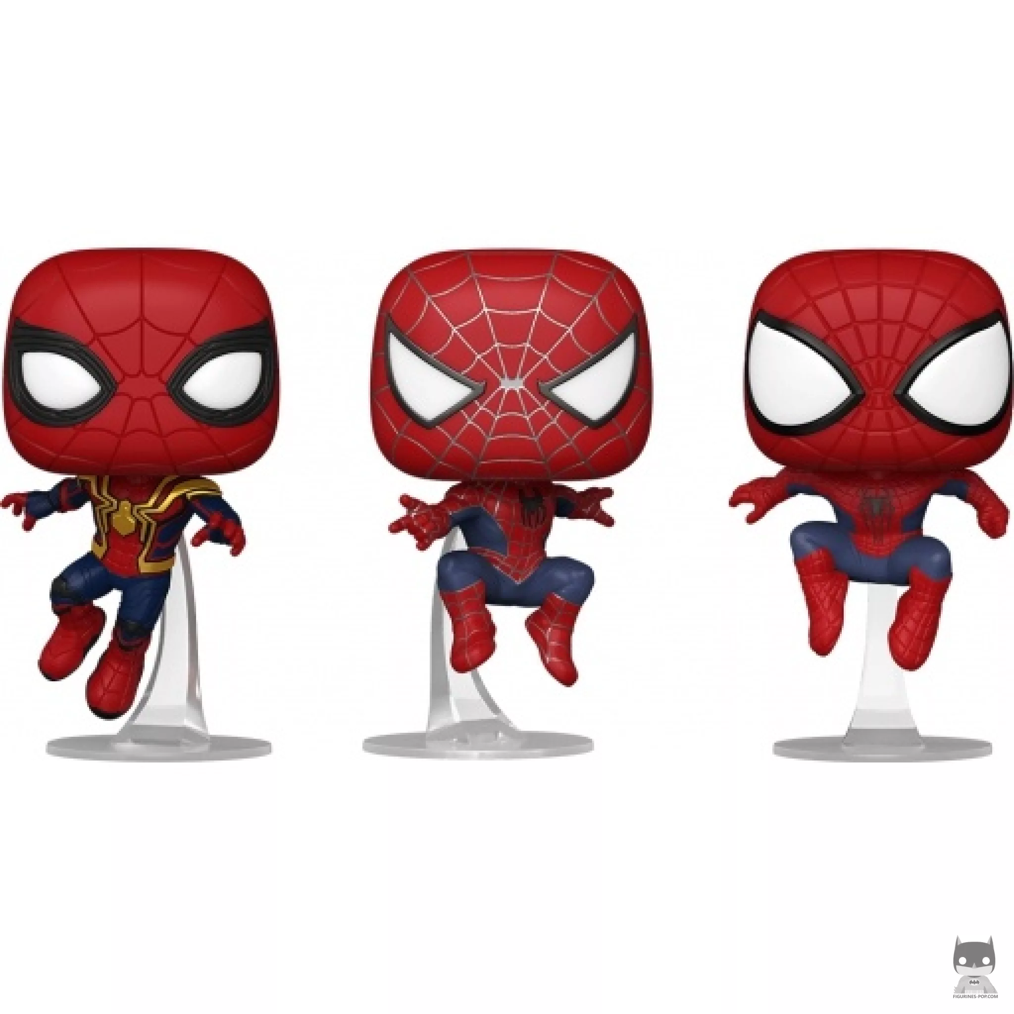 Spider-Man (Tom Holland, Andrew Garfield & Tobey Maguire) Funko Pop! figure (Spider-Man: No way Home)