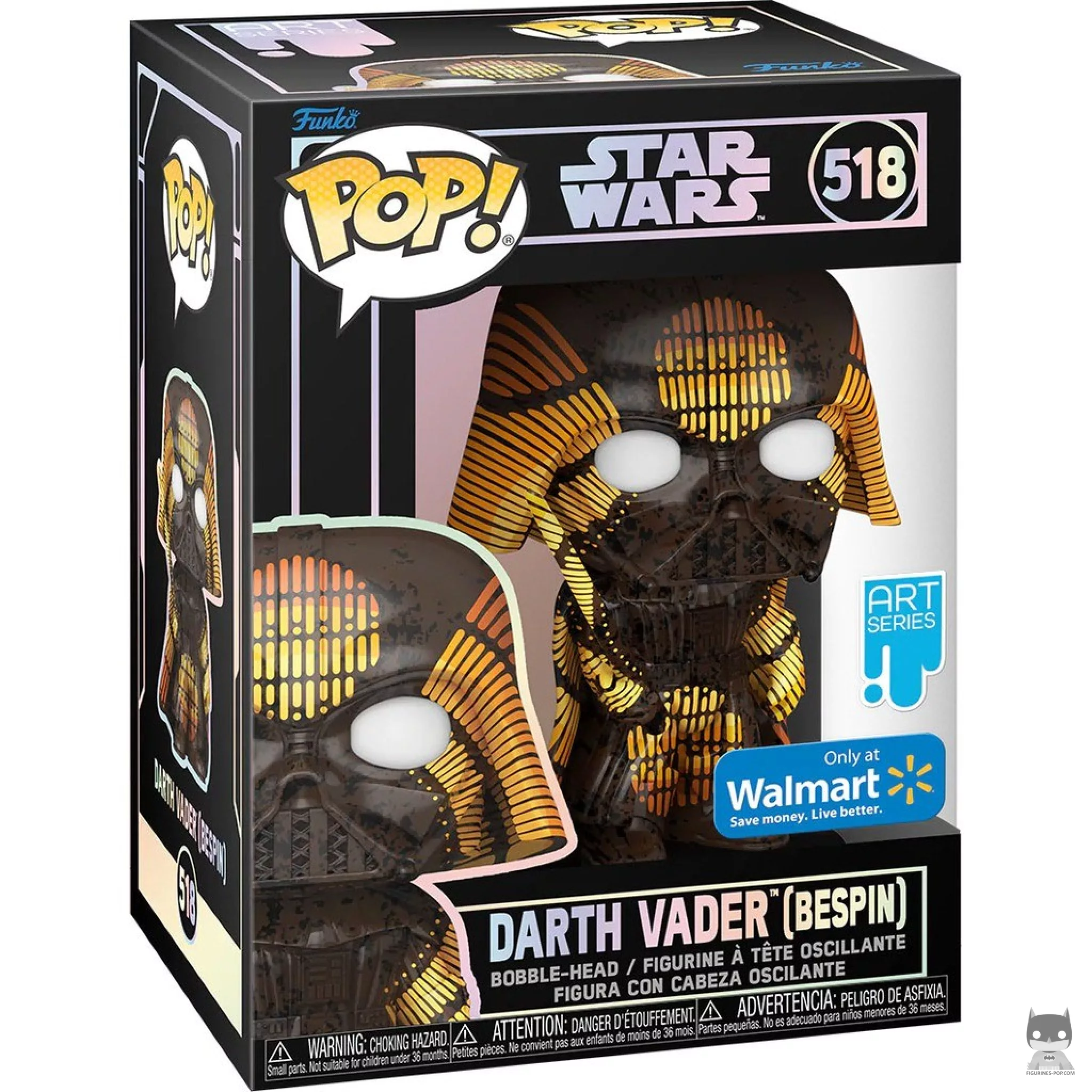 Darth Vader (Rays) Funko Pop! figure in its box