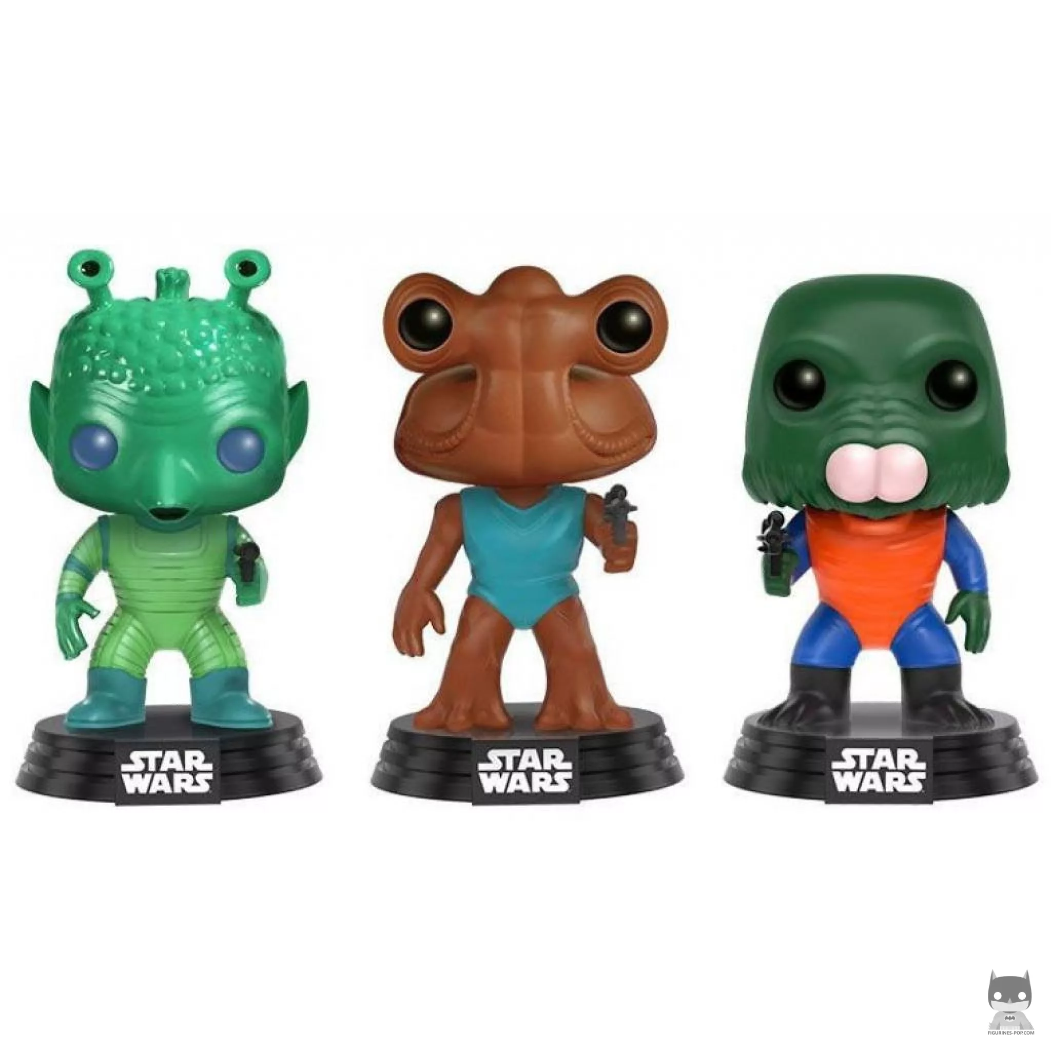Greedo, Hammerhead & Walrus Man Funko Pop! figure (Star Wars: Episode I, The Phantom Menace)