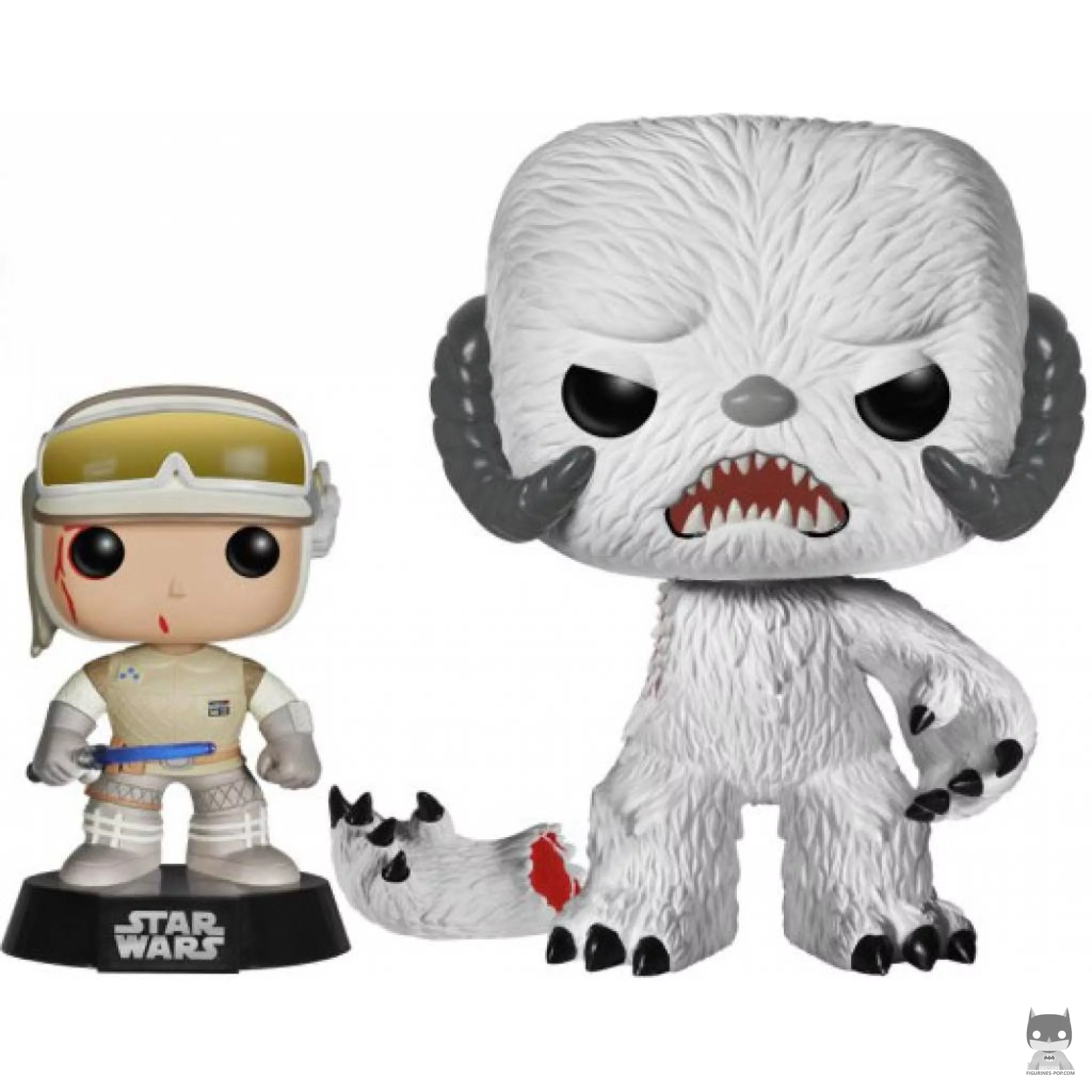 Luke Skywalker on Hoth & Wampa Funko Pop! figure (Star Wars: Episode I, The Phantom Menace)