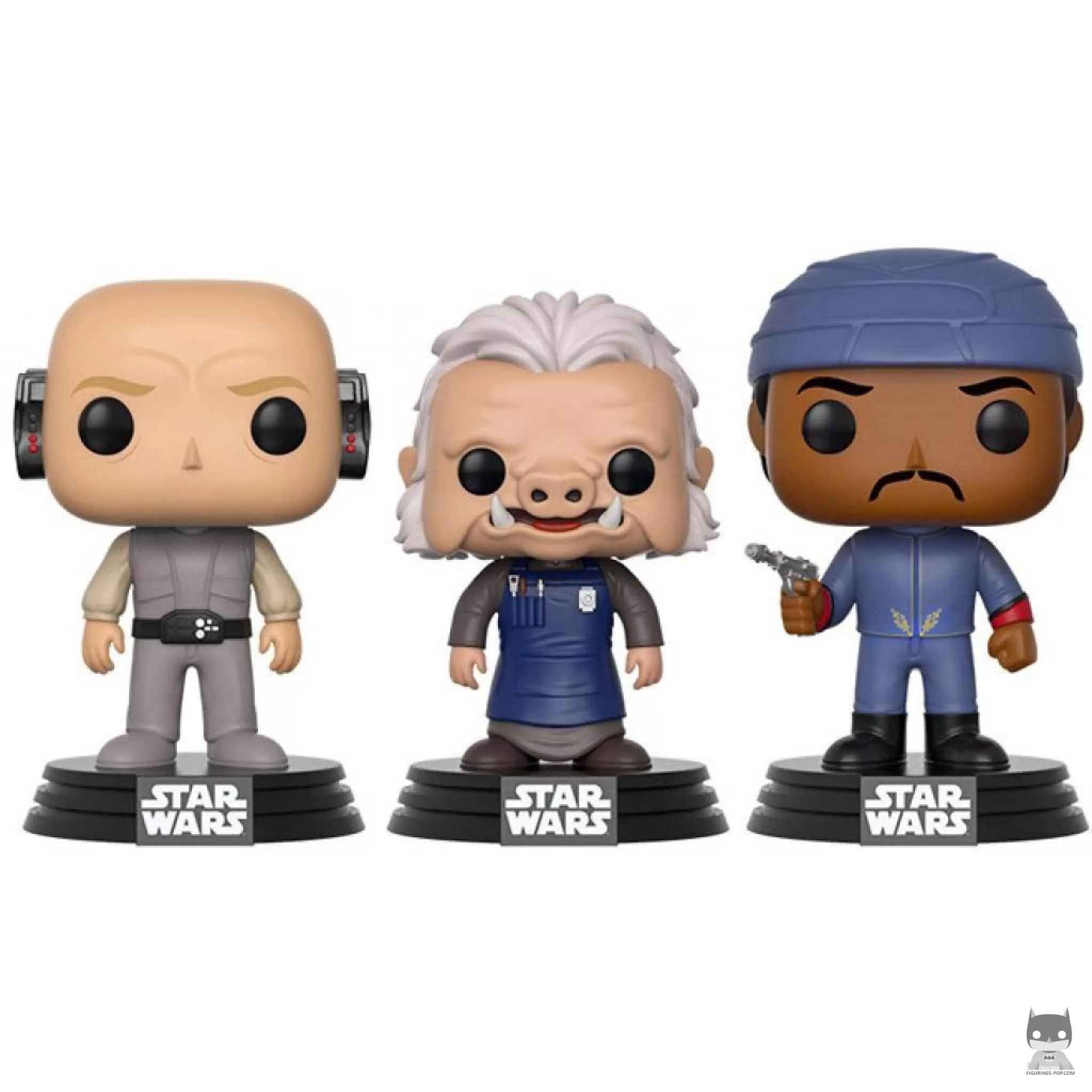 Lobot, Ugnaught & Bespin Guard Funko Pop! figure (Star Wars: Episode VII, The Force Awakens)