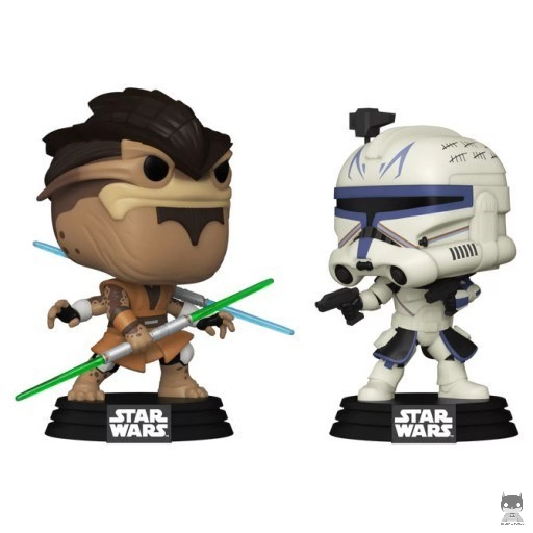 Pong Krell vs Captain Rex Funko Pop! figure (Star Wars: The Clone Wars)