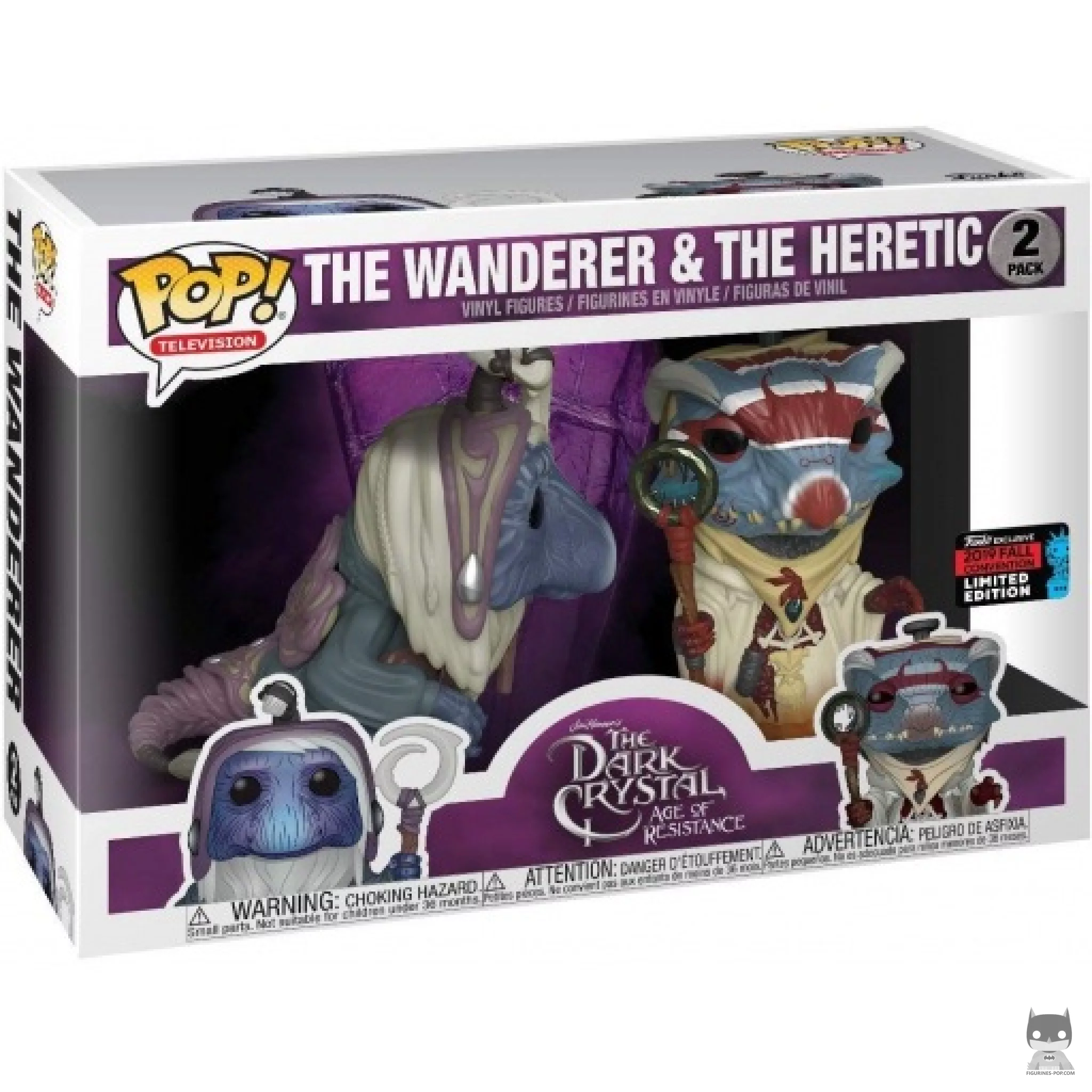 The Wanderer & The Heretic Funko Pop! figure in its box