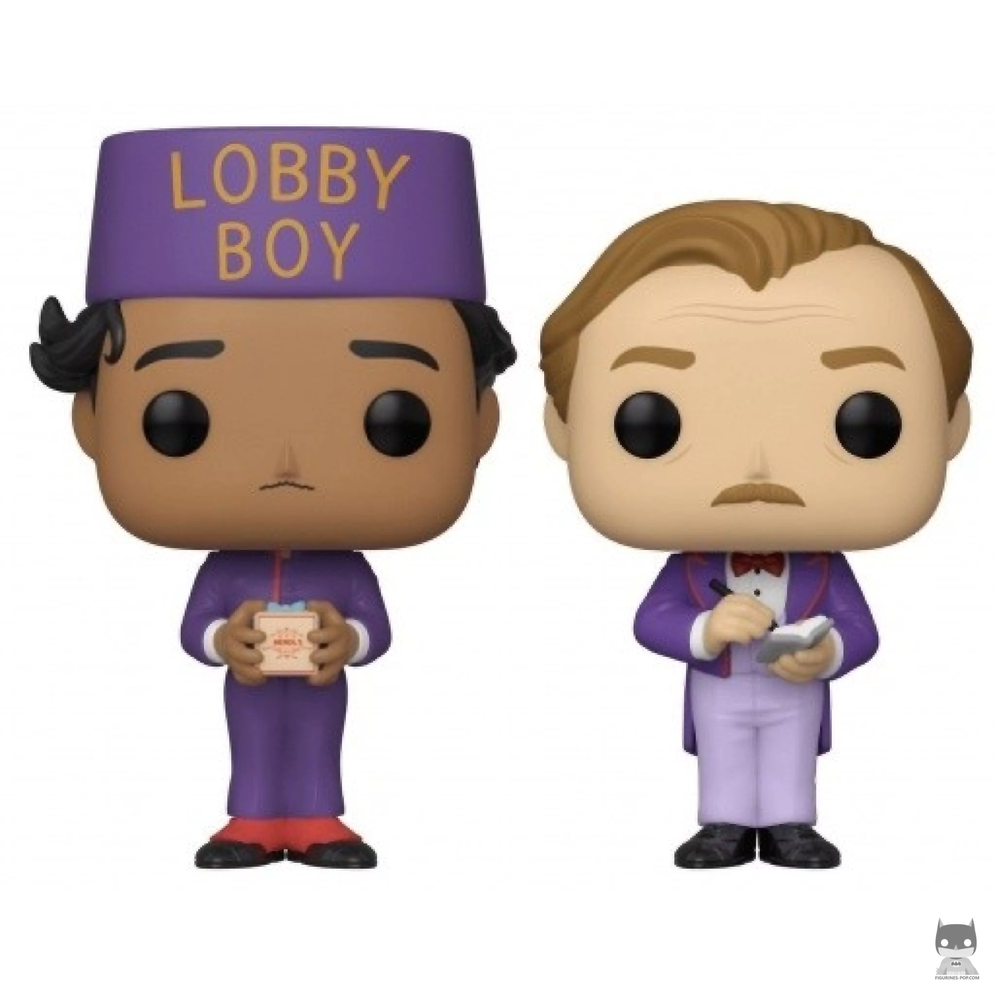 Zero & Gustave Funko Pop! figure (The Grand Budapest Hotel)