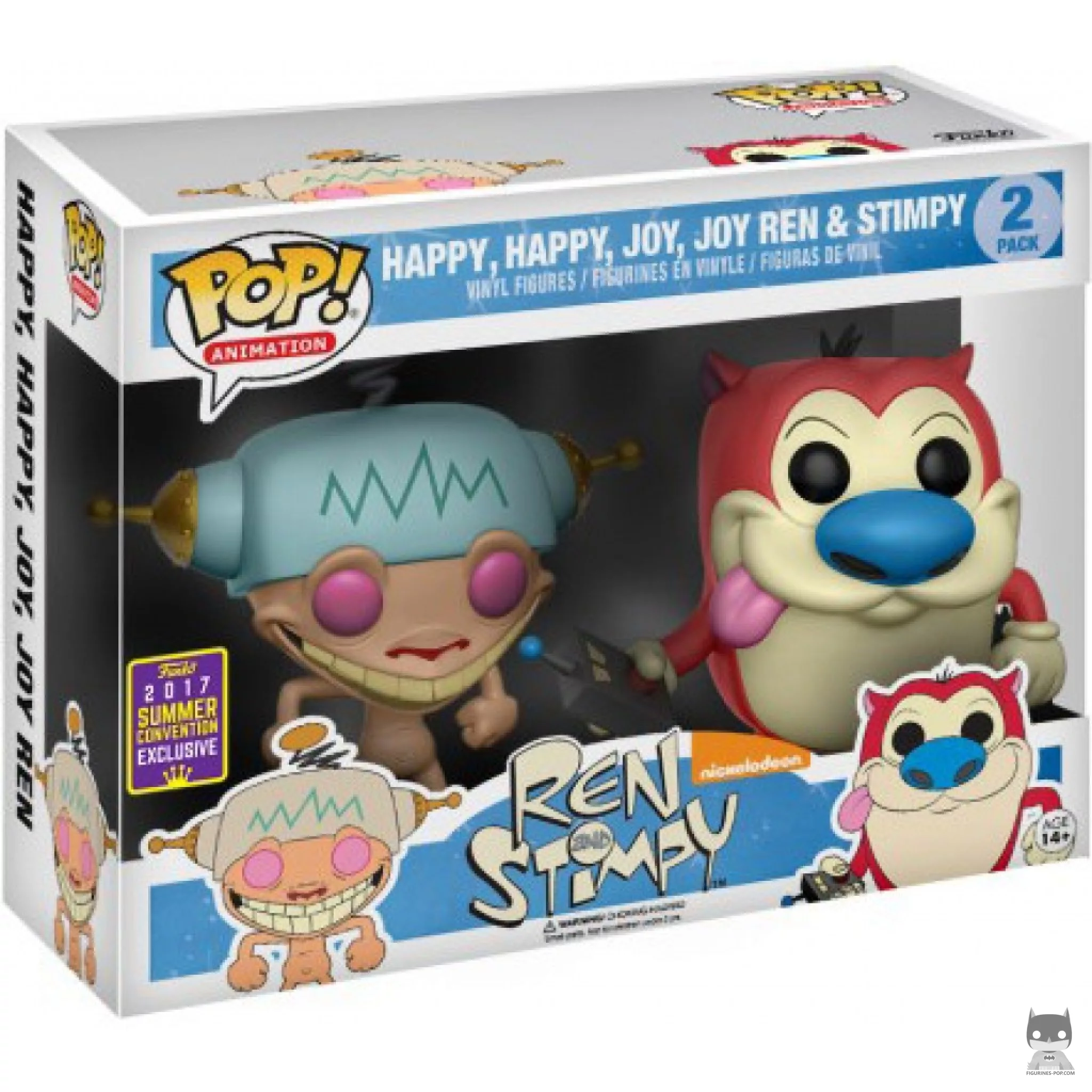Ren & Stimpy Funko Pop! figure in its box
