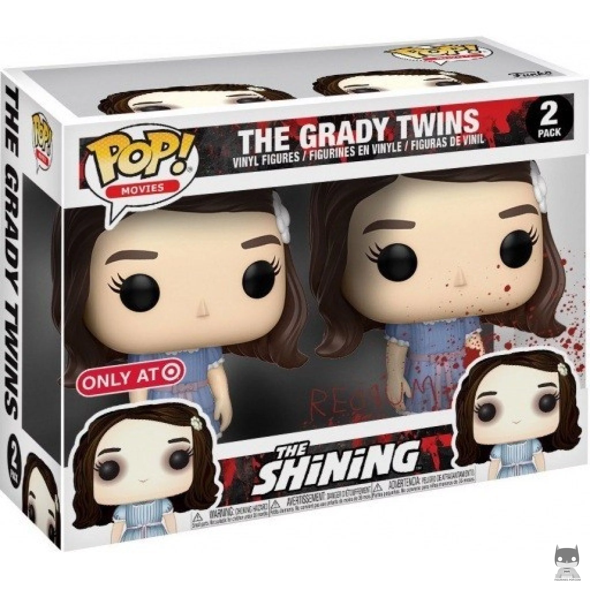 The Grady Twins Funko Pop! figure in its box