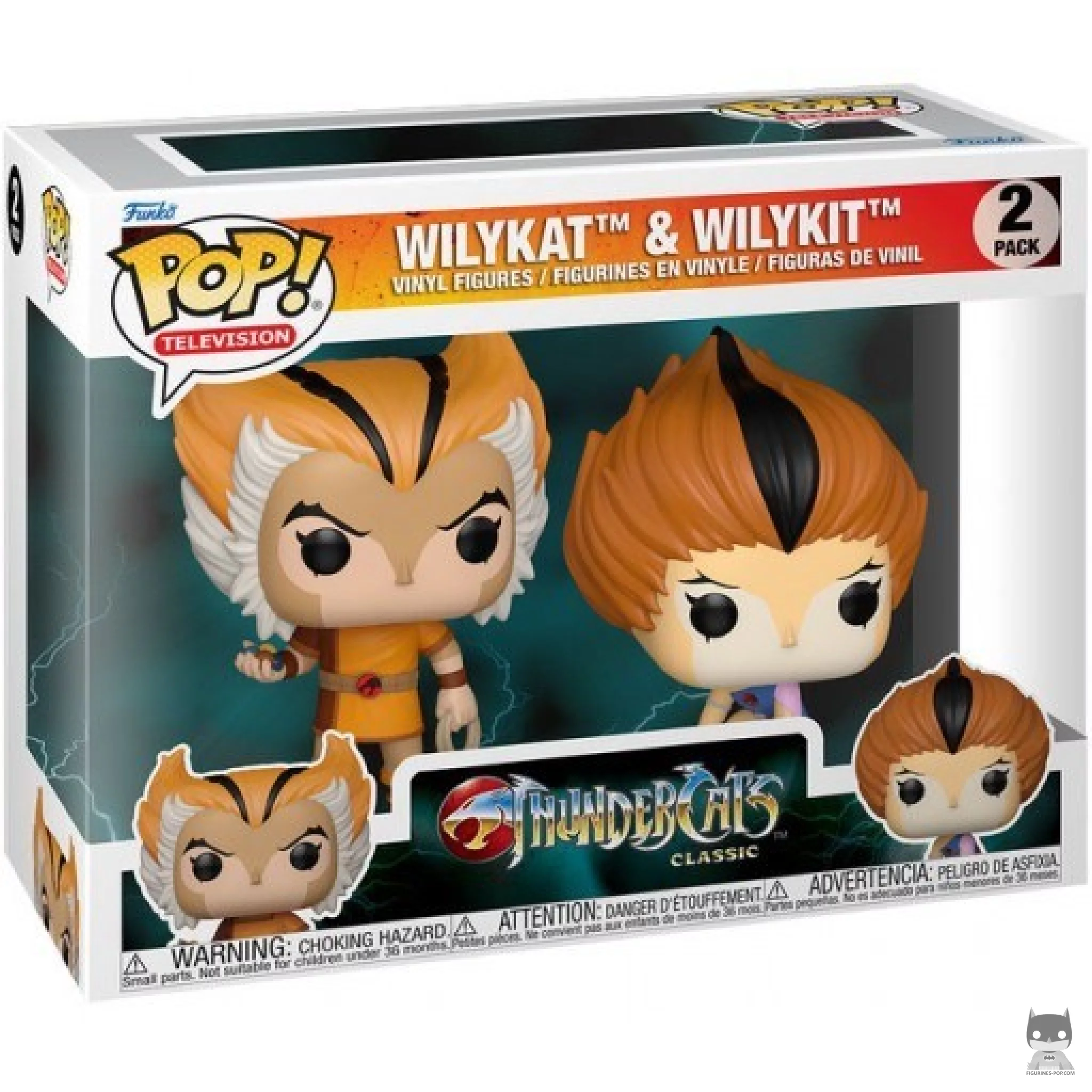 Wilykat & Wilykit Funko Pop! figure in its box