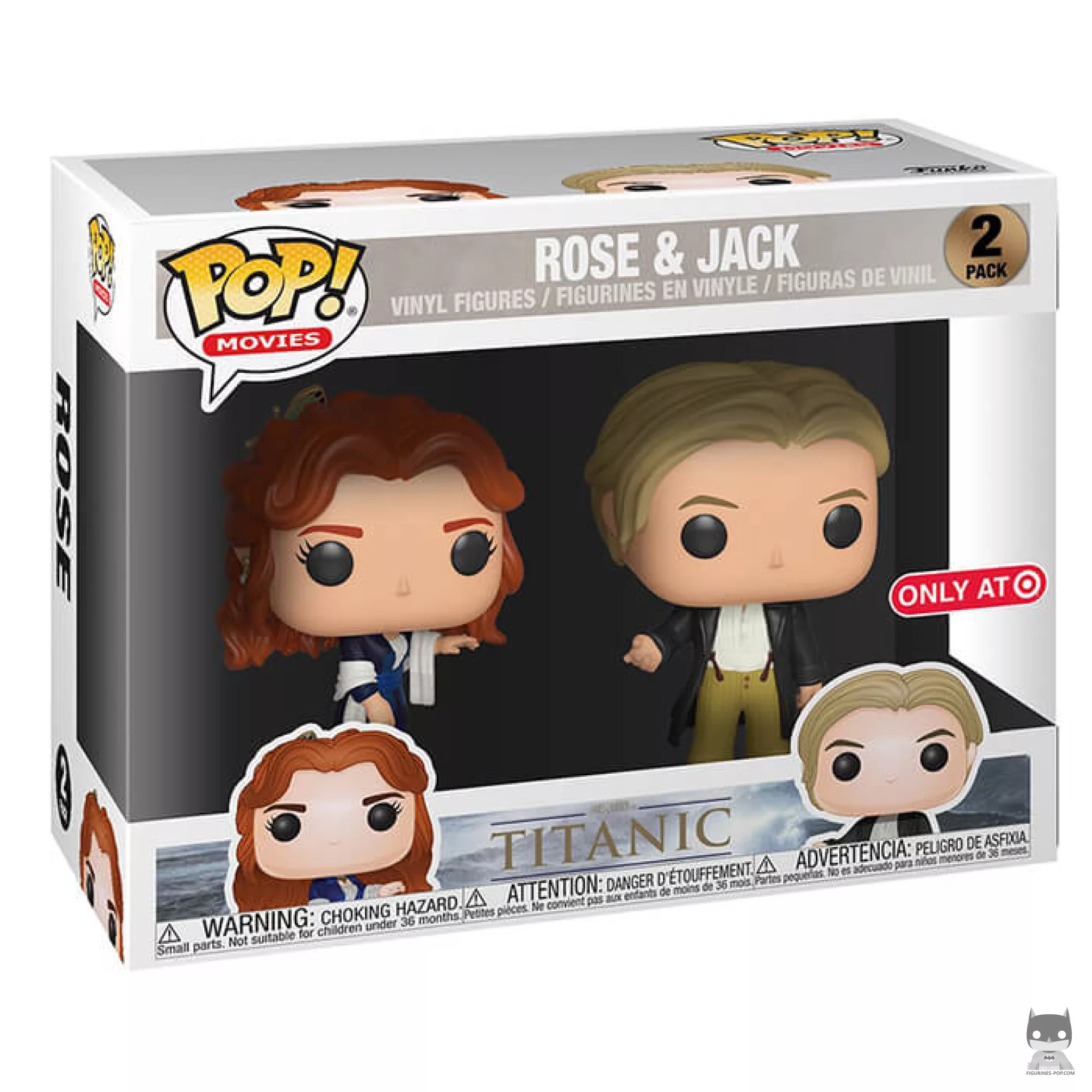 Rose & Jack Funko Pop! figure in its box