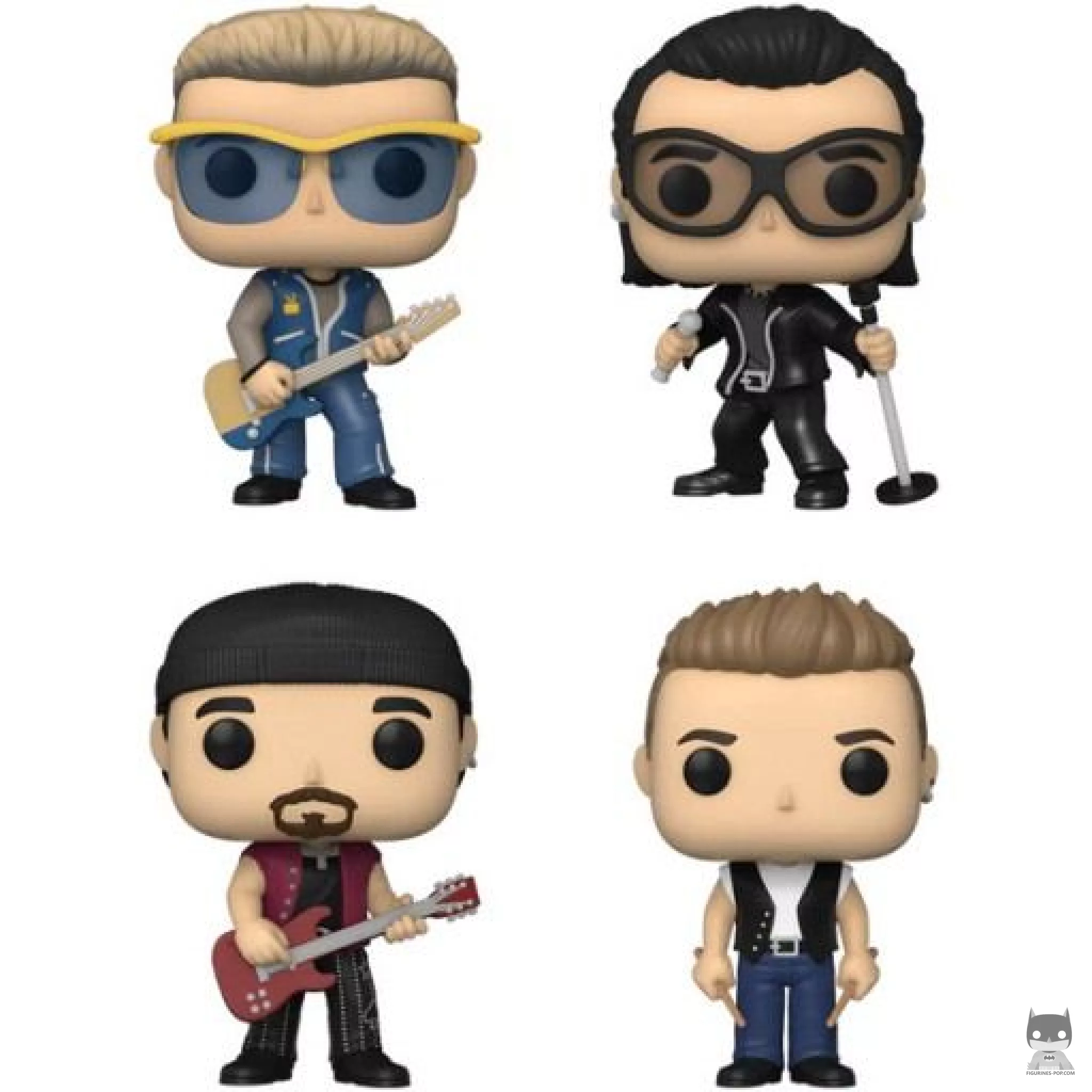 Adam, Bono, The Edge & Larry Funko Pop! figure (U2 ZooTv)