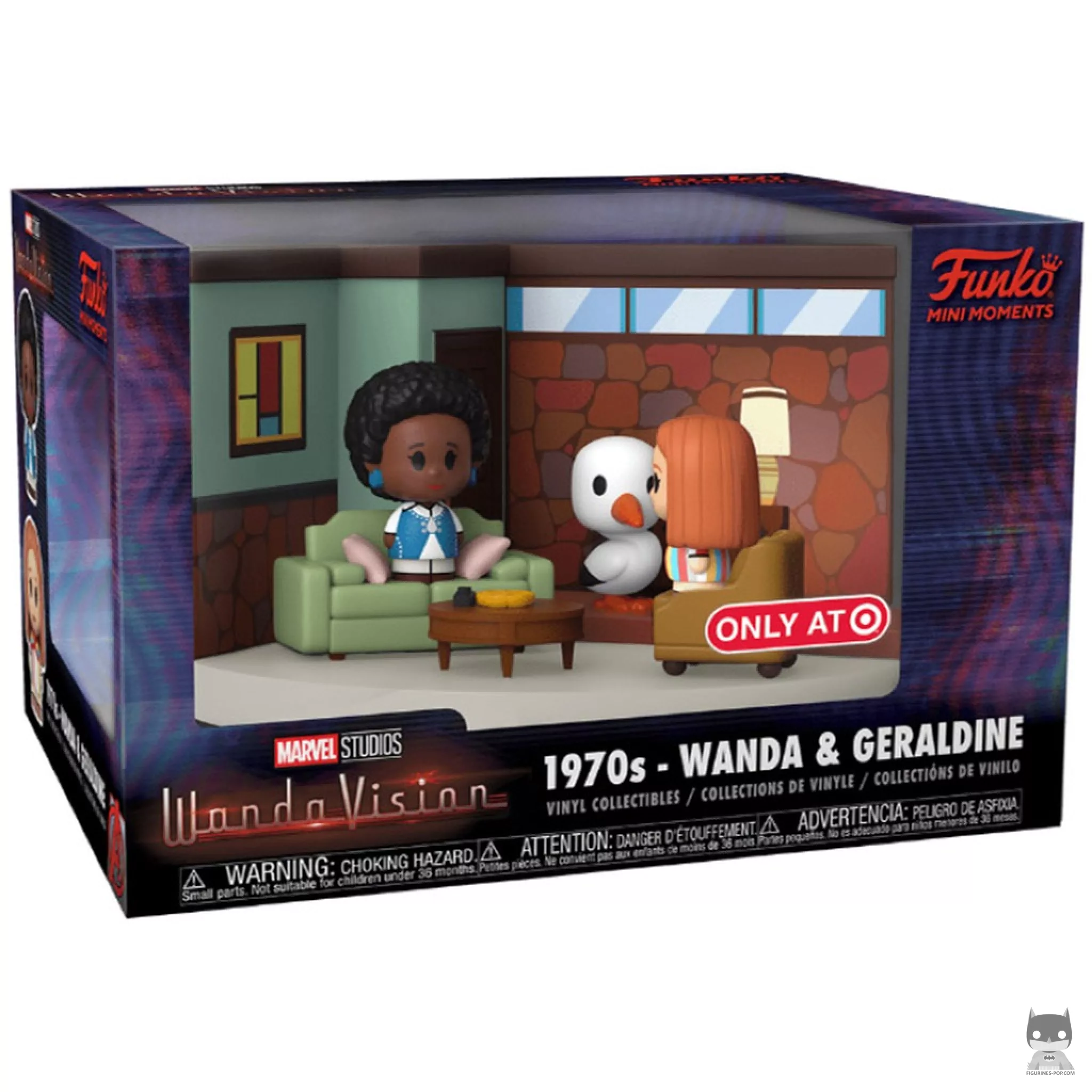 1970s - Wanda & Geraldine Funko Pop! figure in its box
