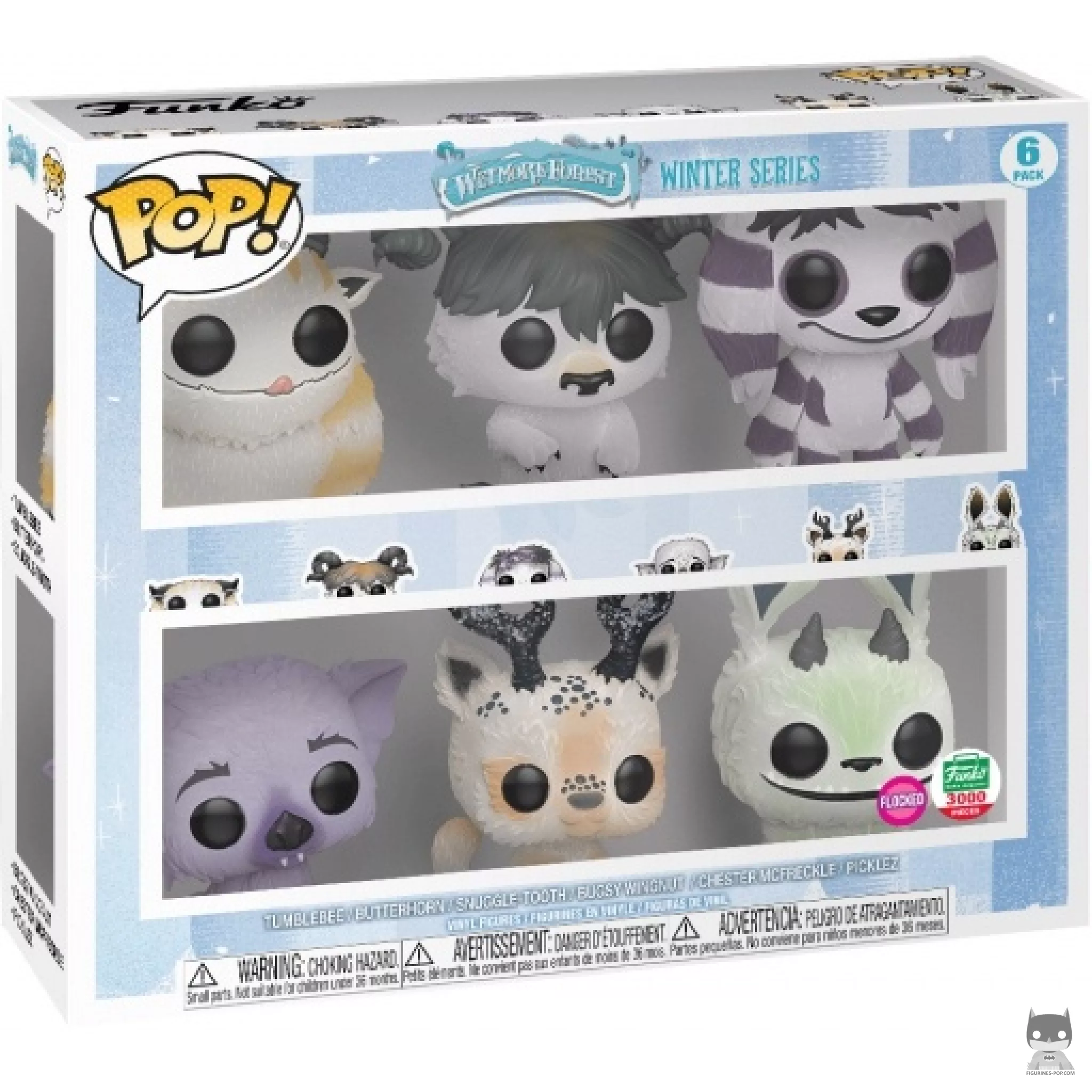 Monsters Winter Series (Flocked) Funko Pop! figure in its box
