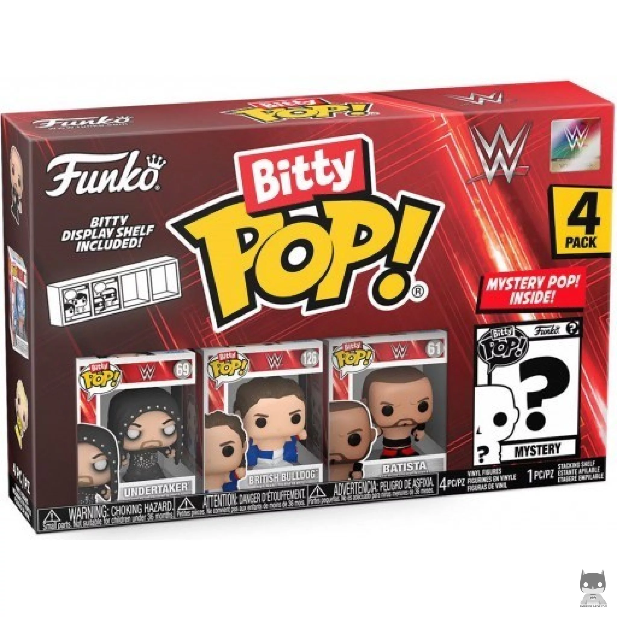 WWE (Series 4) Funko Pop! figure in its box