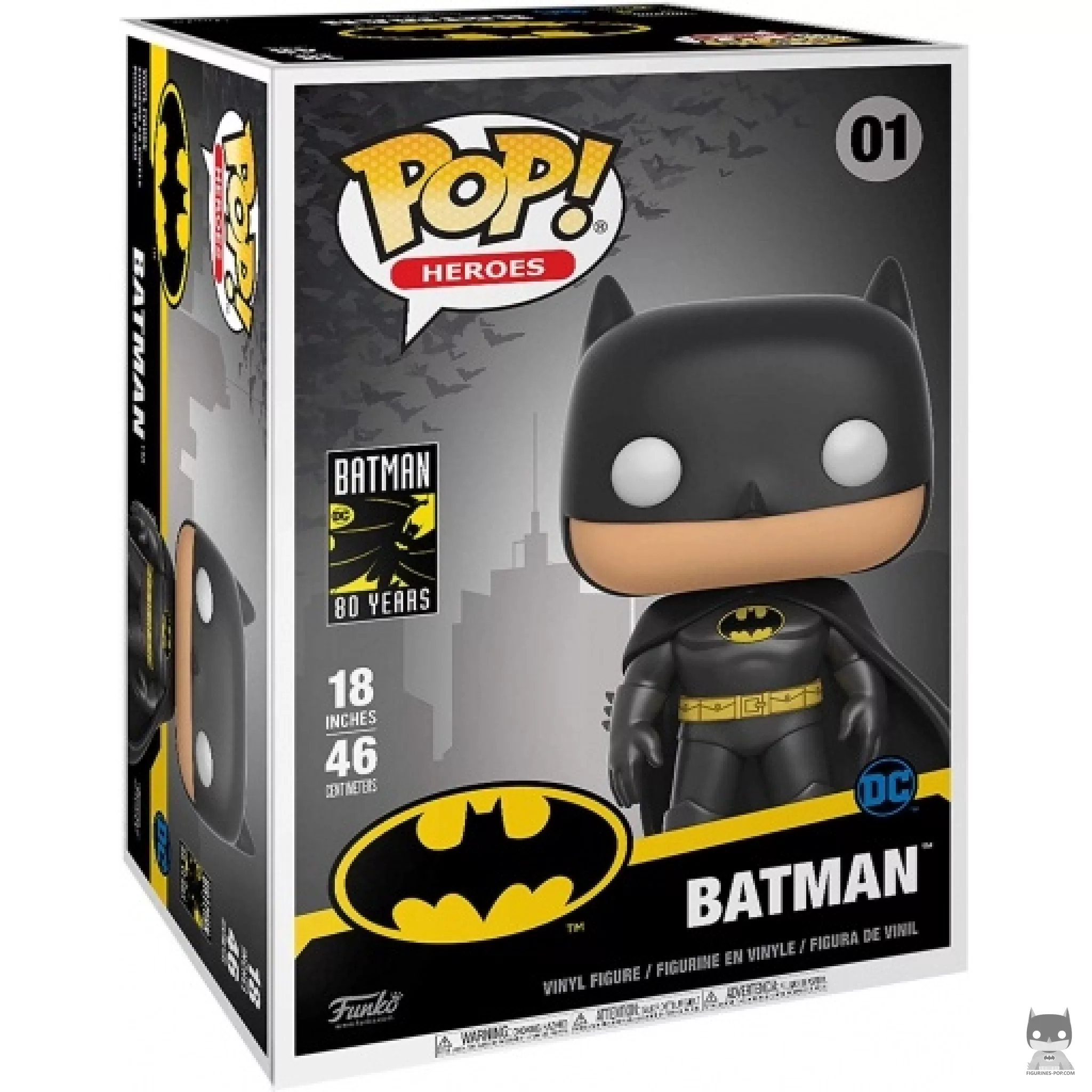 Batman (Supersized 18'') Funko Pop! figure in its box