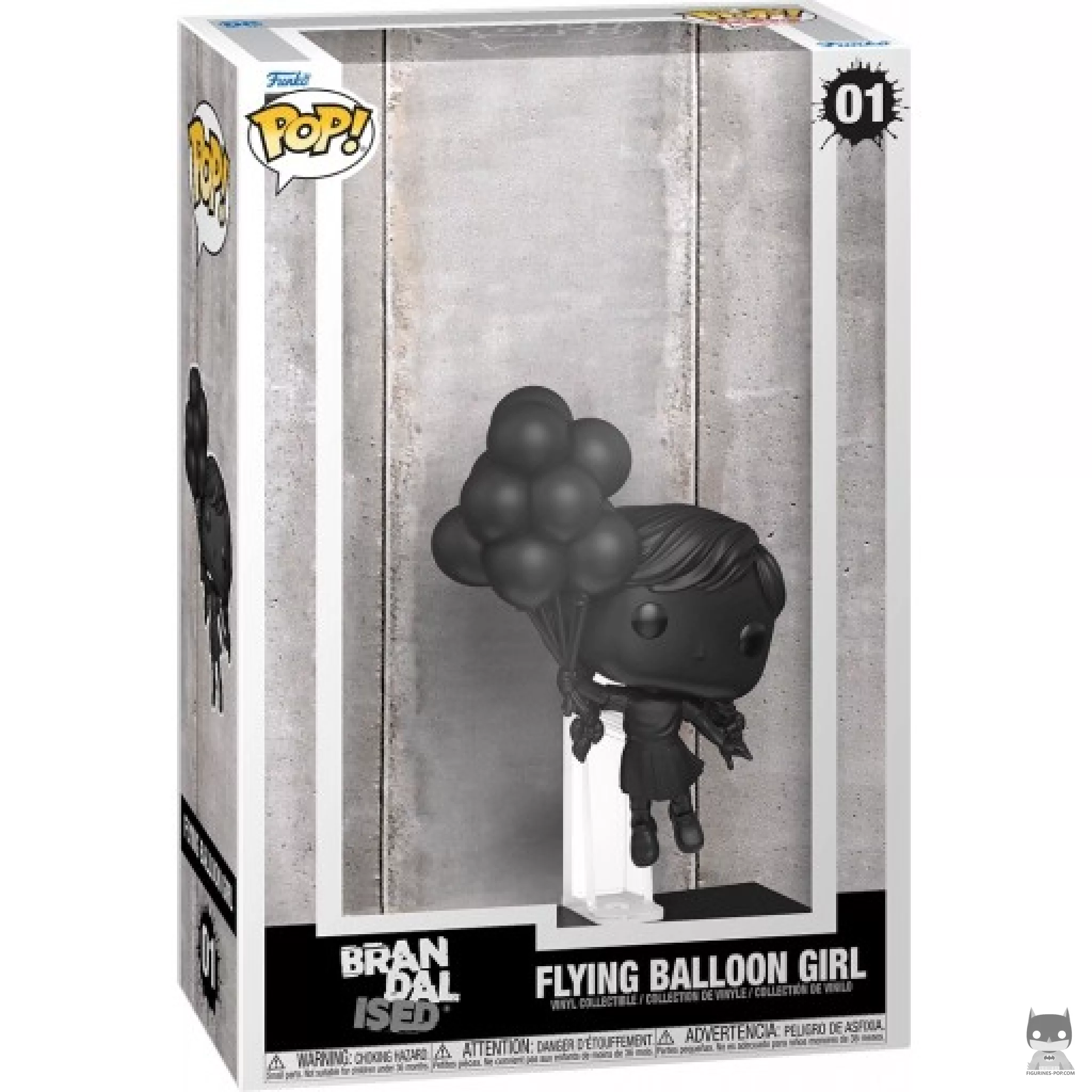 Flying Balloon Girl Funko Pop! figure in its box