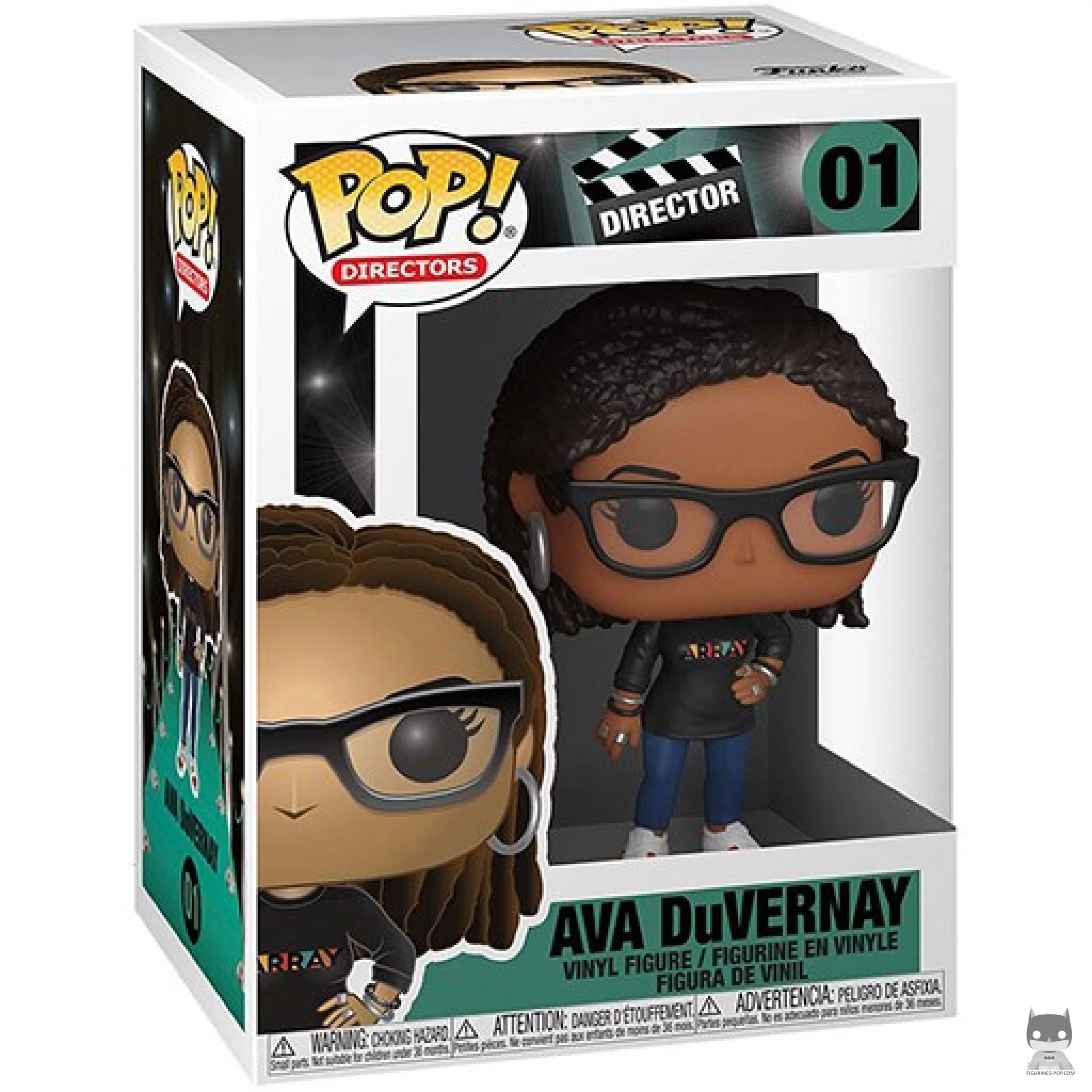 Ava DuVernay Funko Pop! figure in its box