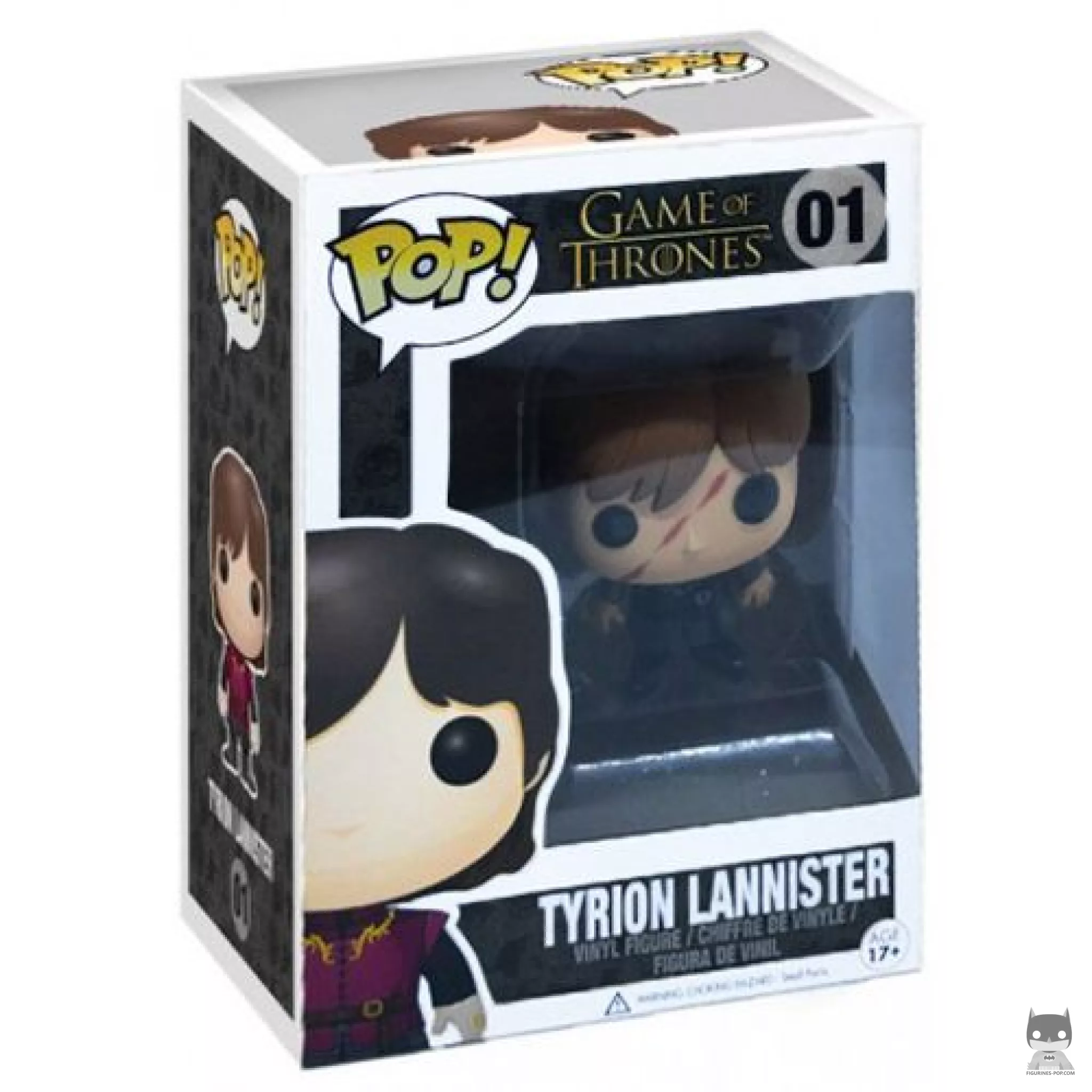 Tyrion Lannister (Scarred) Funko Pop! figure in its box