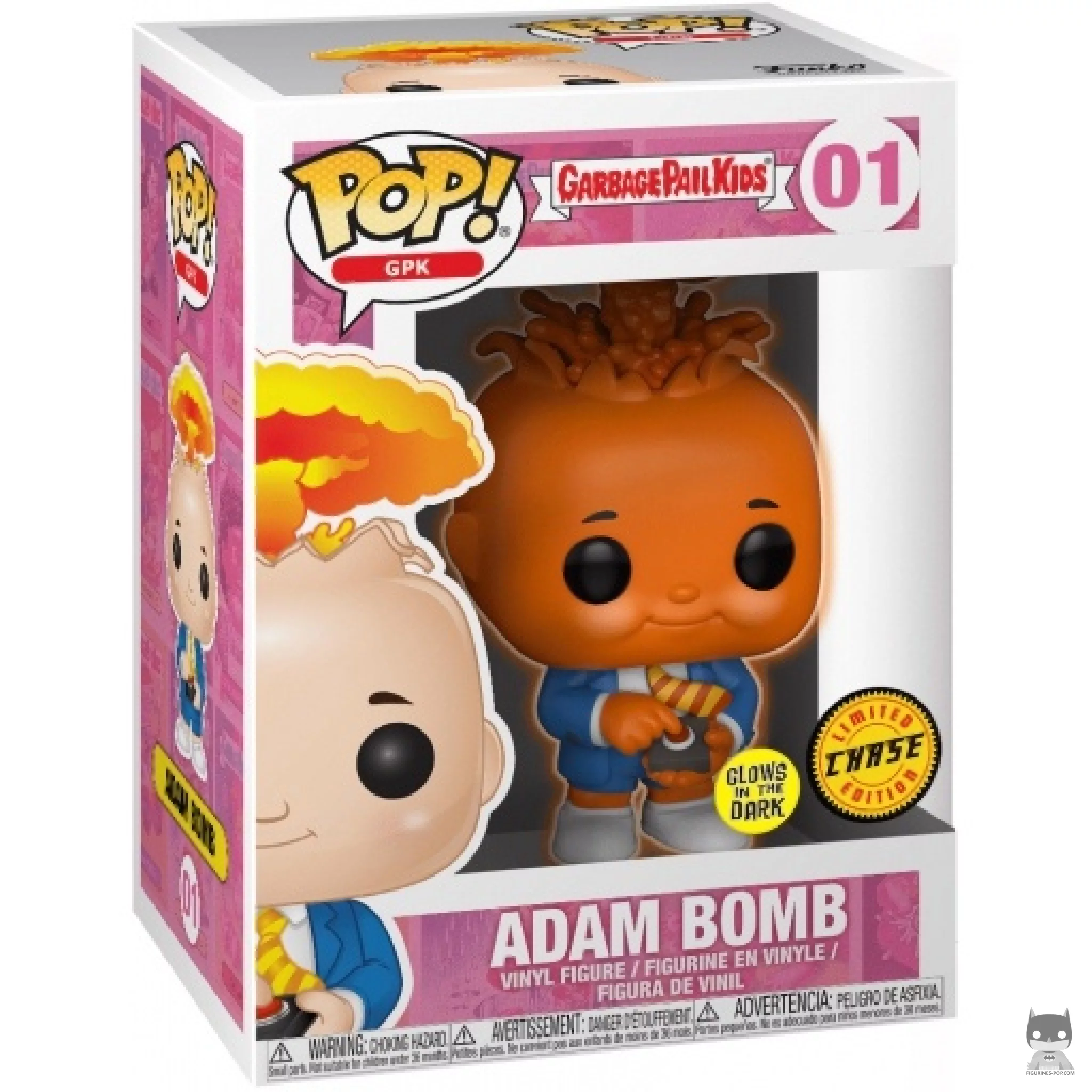 Adam Bomb (Chase) Funko Pop! figure in its box