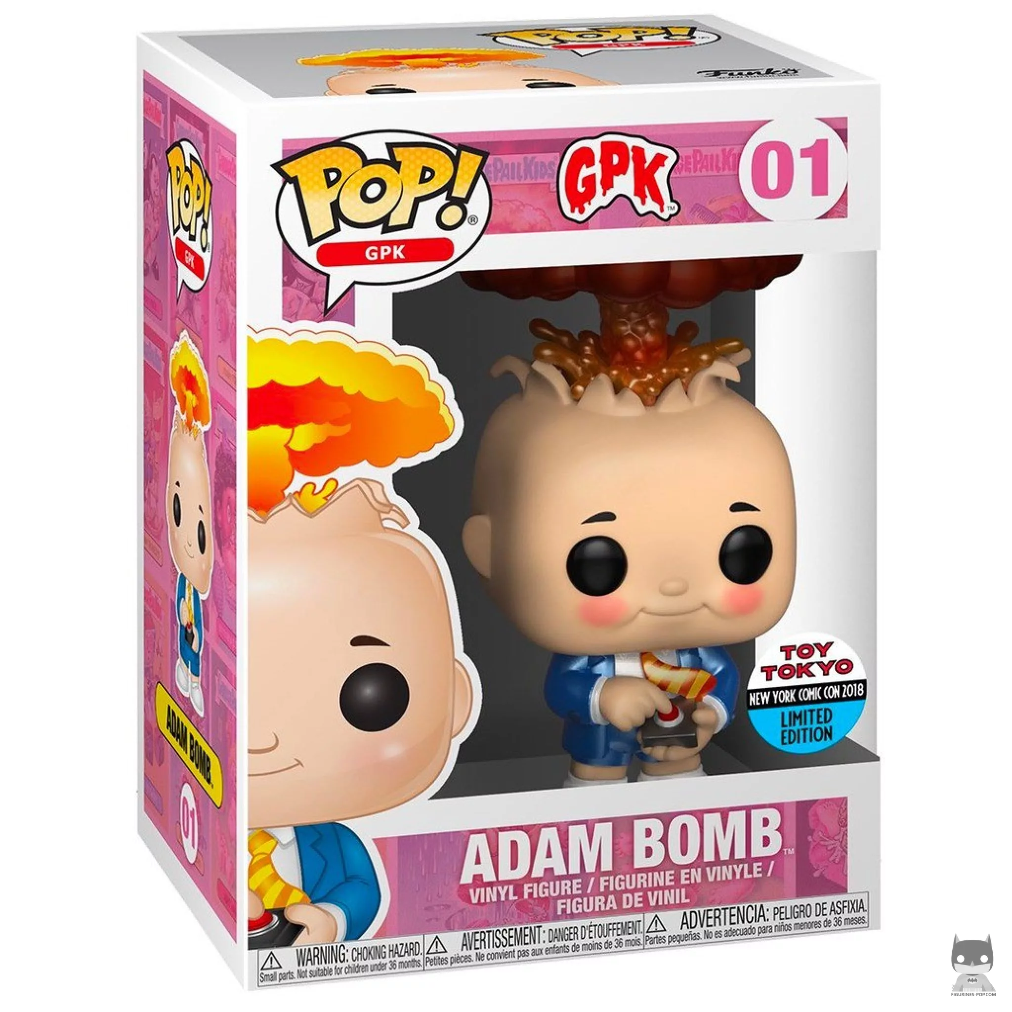 Adam Bomb Funko Pop! figure in its box