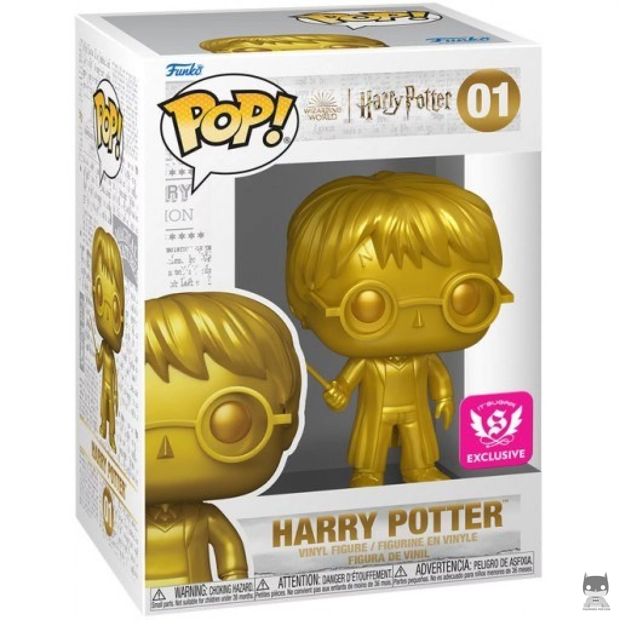 Harry Potter (Gold) Funko Pop! figure in its box