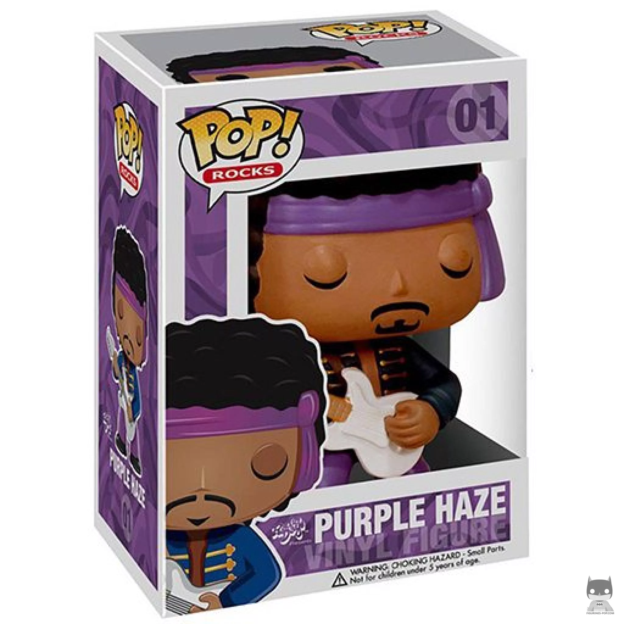 Purple Haze Funko Pop! figure in its box
