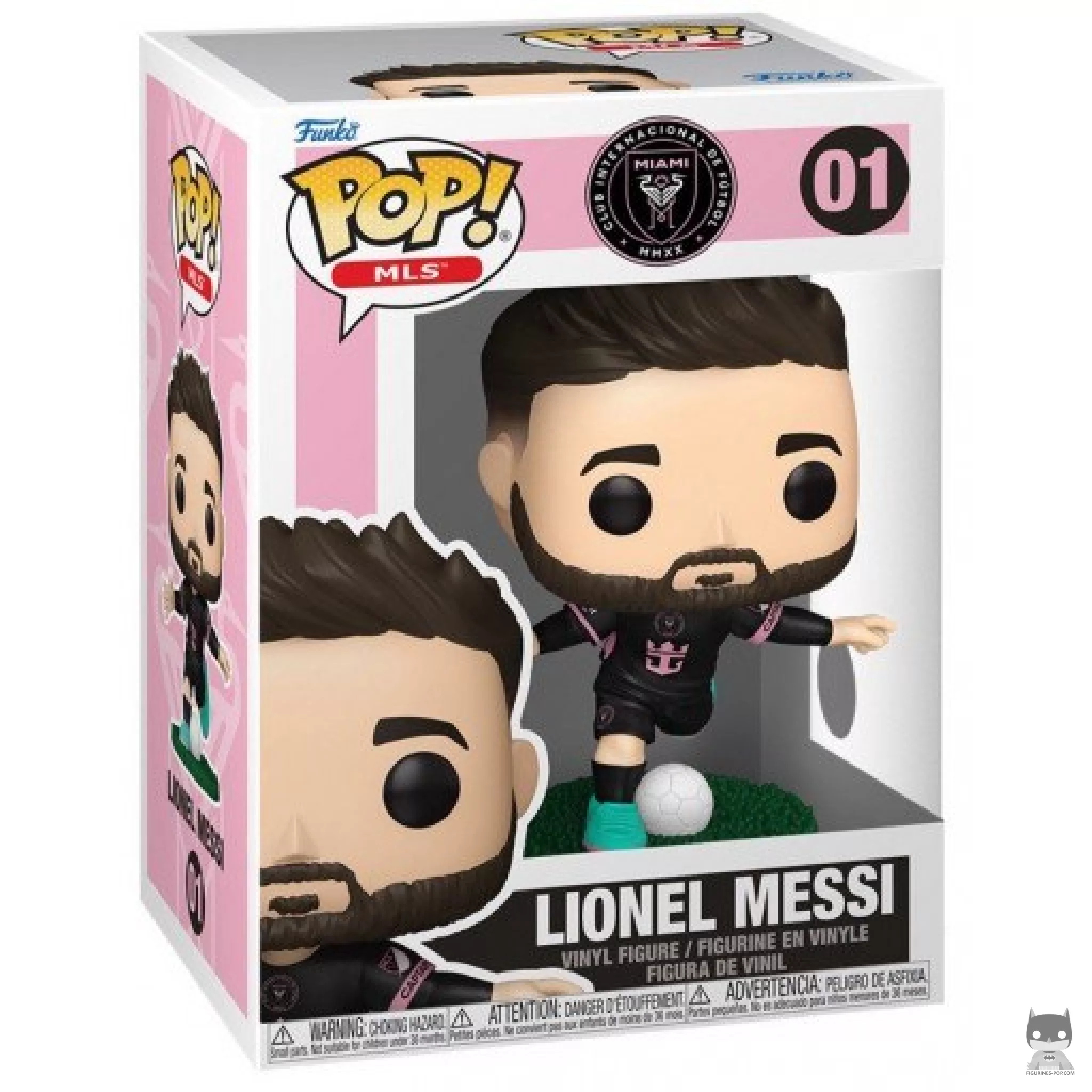 Lionel Messi (Major League Soccer (USA Football League)) Funko Pop! figure in its box