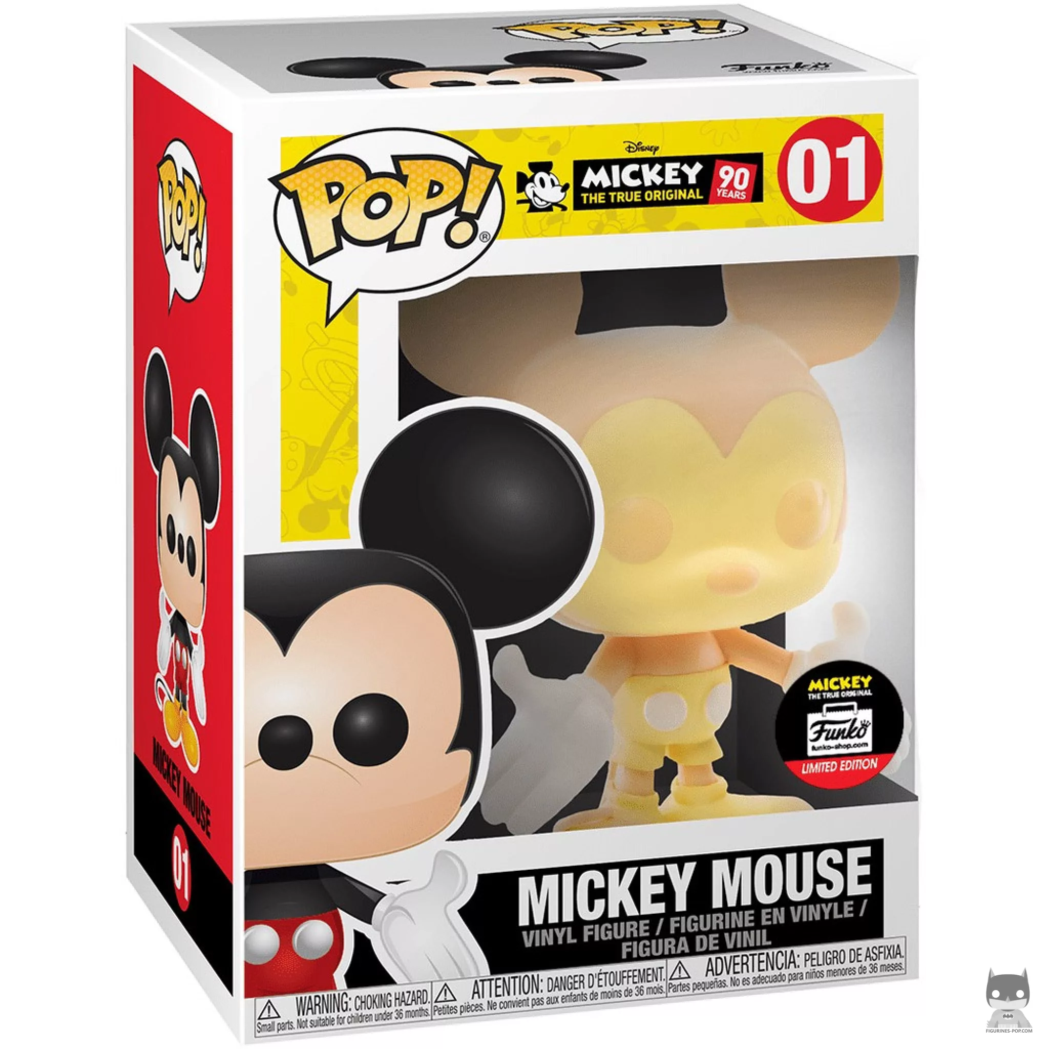 Mickey Mouse (Peaches & Cream) Funko Pop! figure in its box