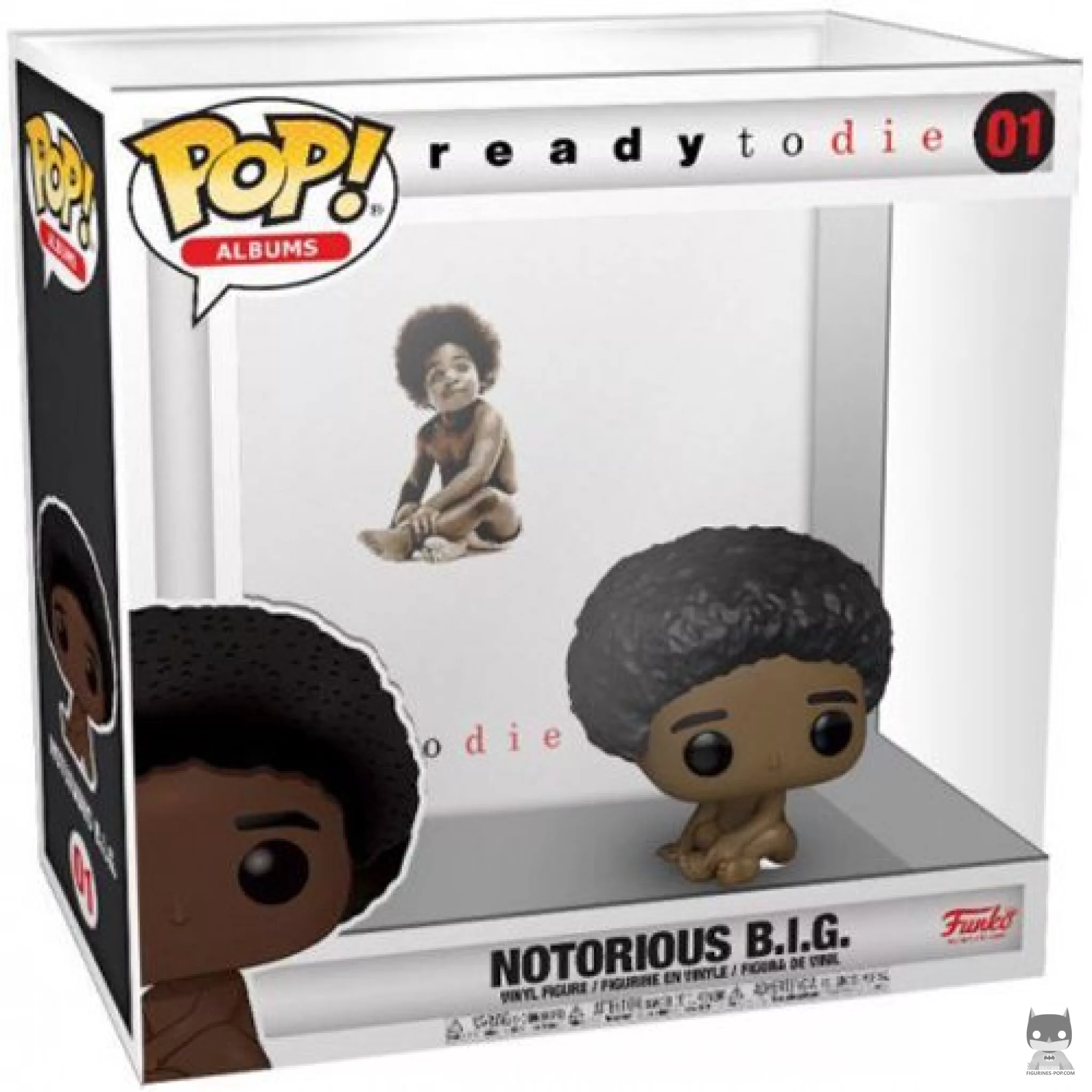 Notorious B.I.G : Ready to die Funko Pop! figure in its box