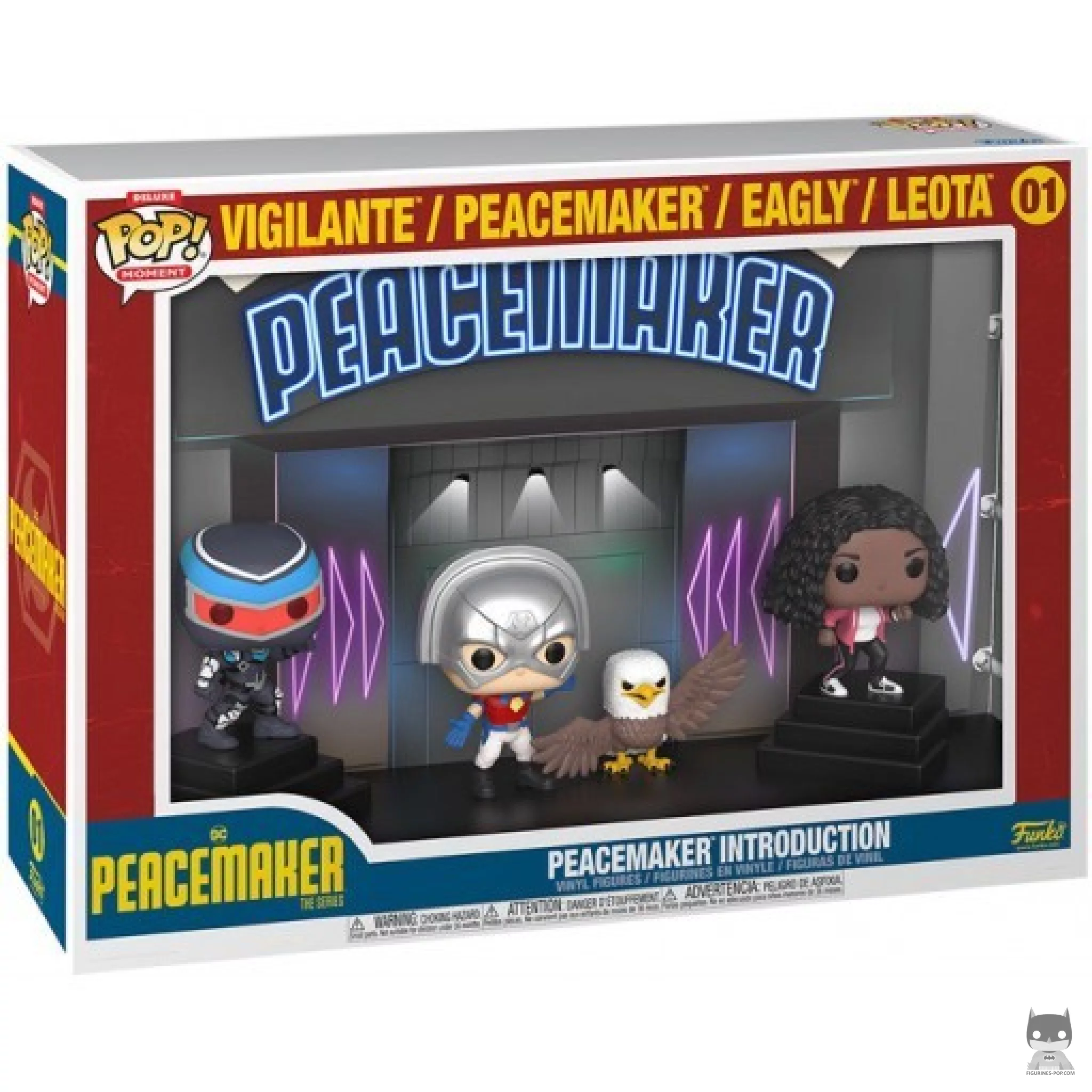Peacemaker Introduction Funko Pop! figure in its box