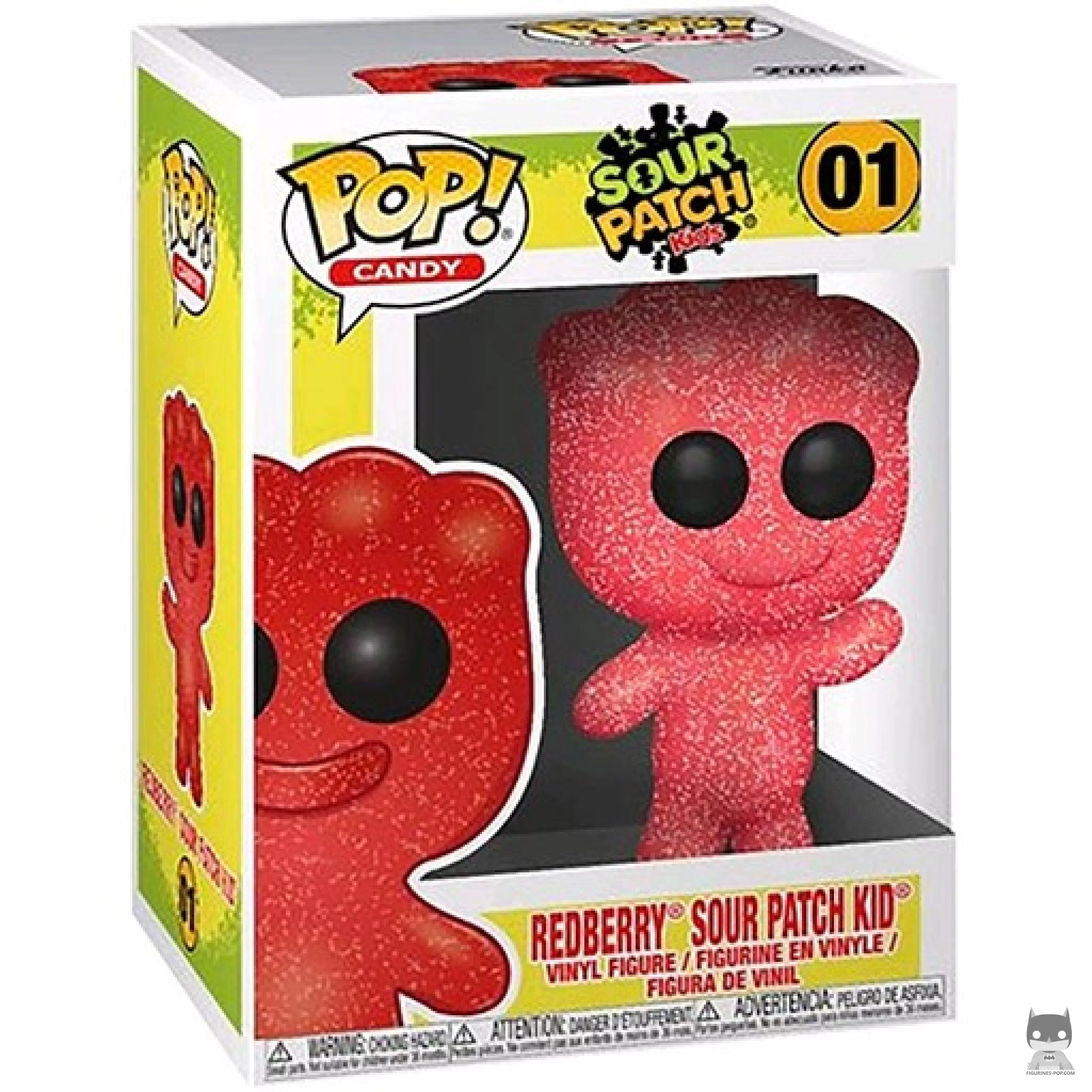 Redberry Sour Patch Kid Funko Pop! figure in its box