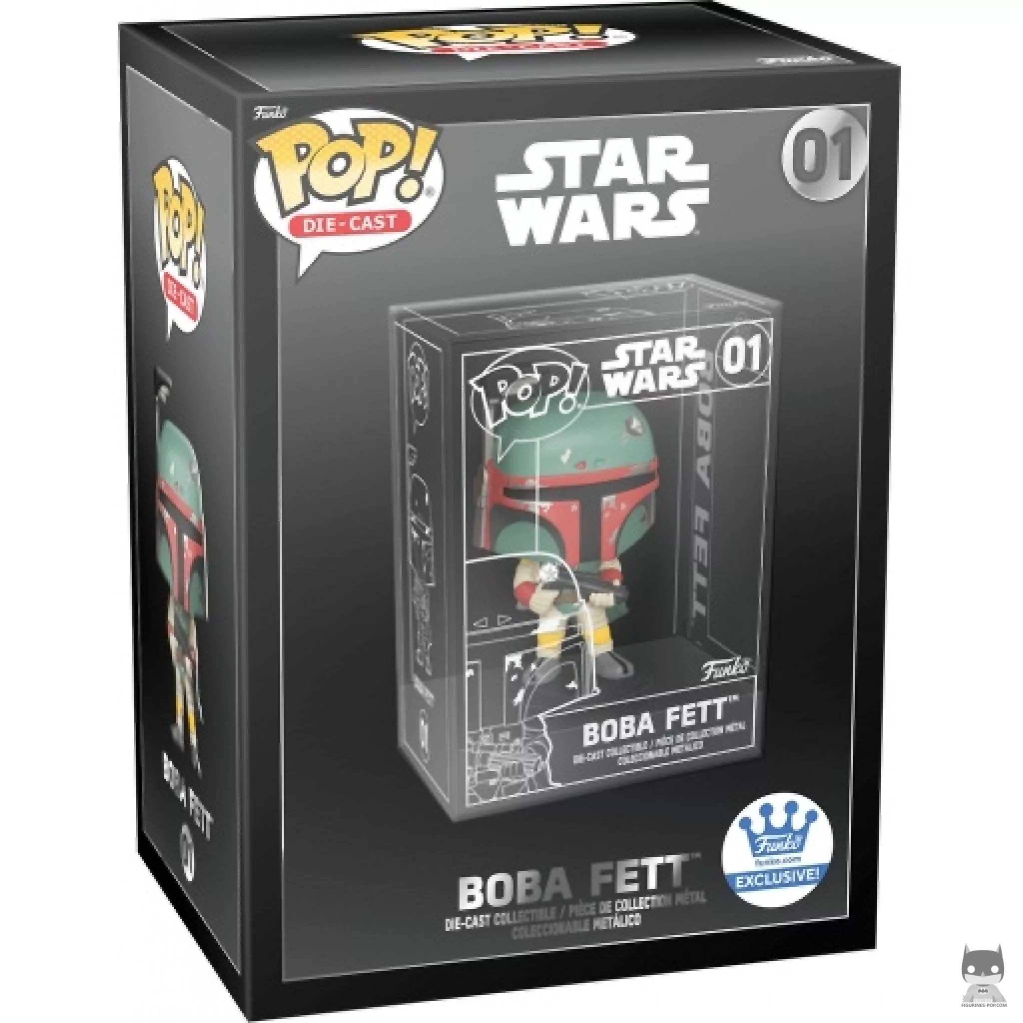 Boba Fett Funko Pop! figure in its box