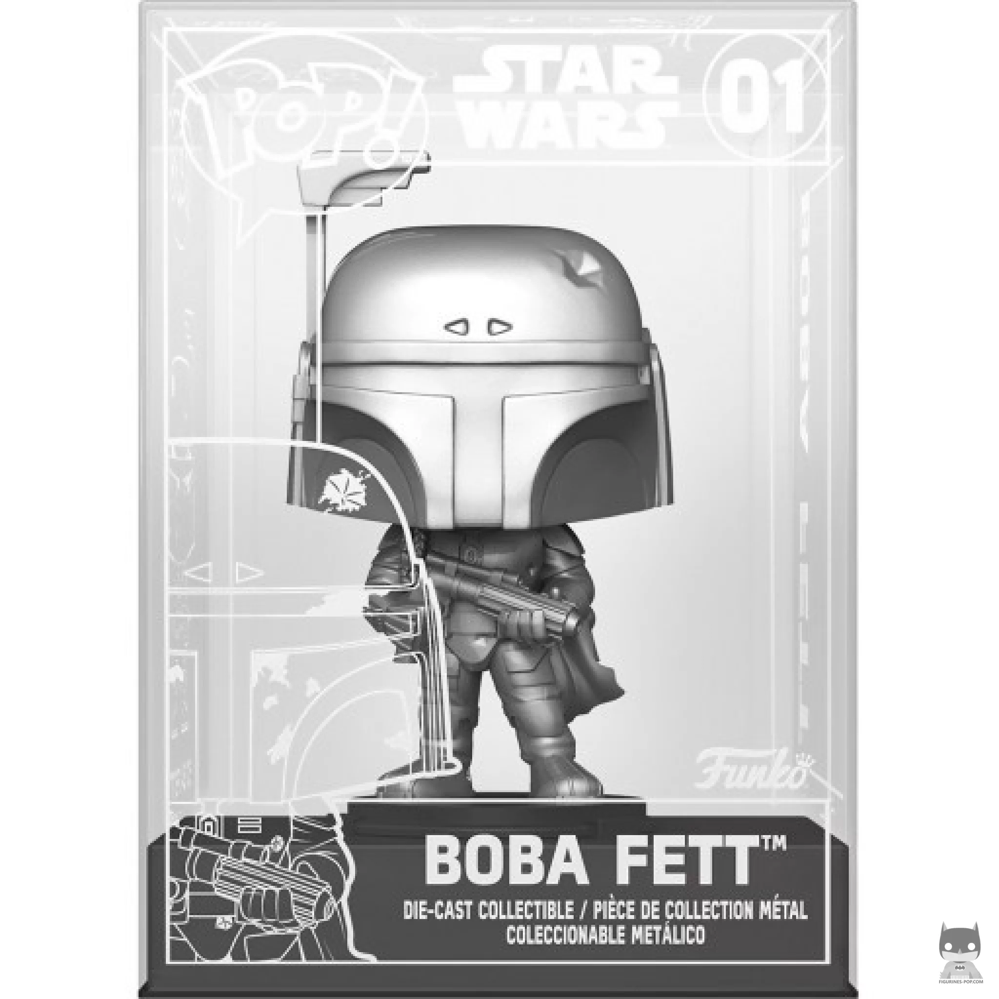 Boba Fett (Chase & Metallic) Funko Pop! figure (Star Wars: Episode V, Empire Strikes Back)