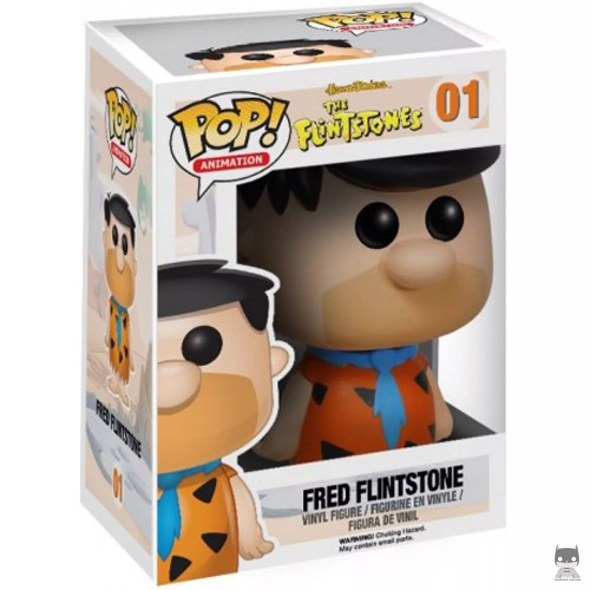 Fred Flintstone Funko Pop! figure in its box