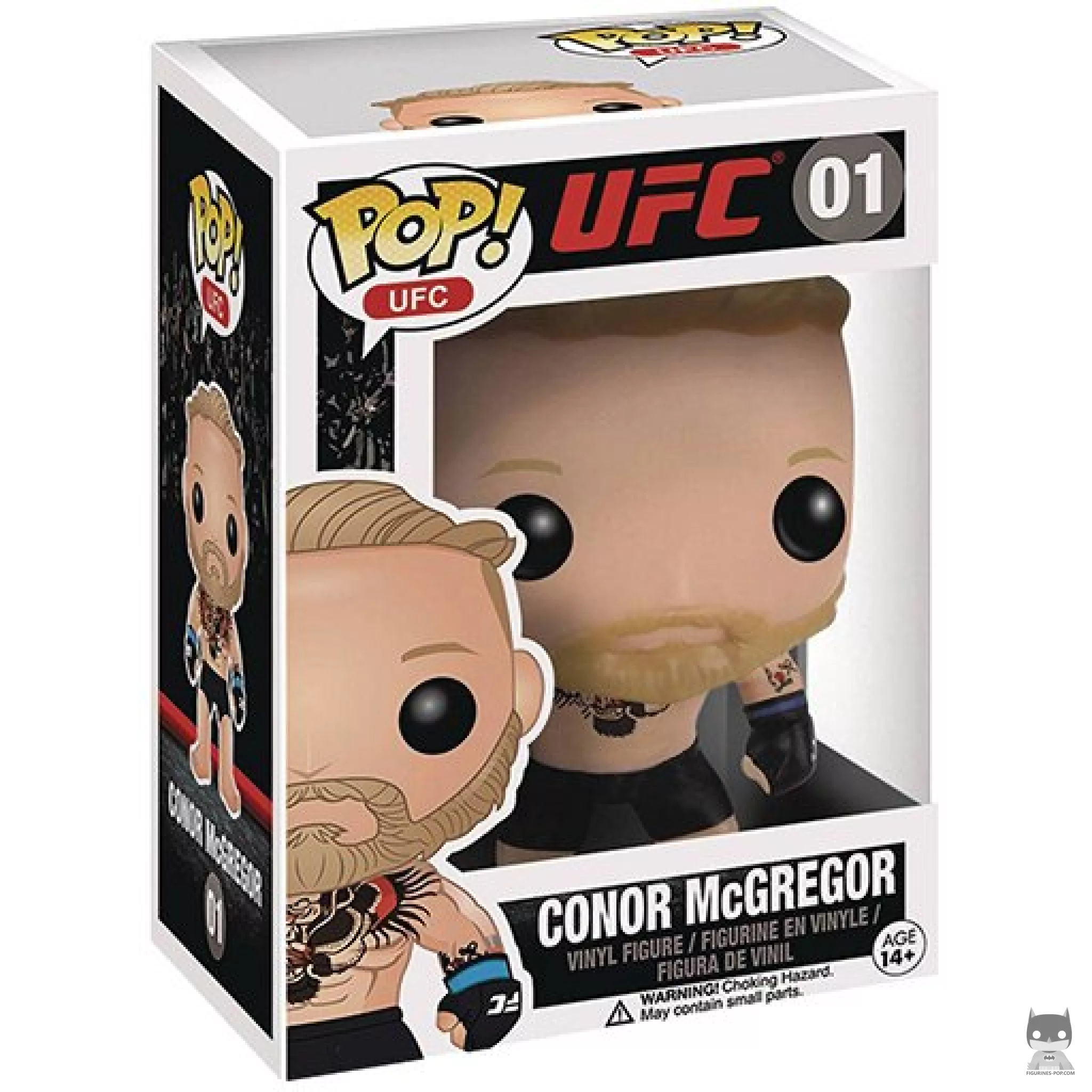 Conor McGregor Funko Pop! figure in its box