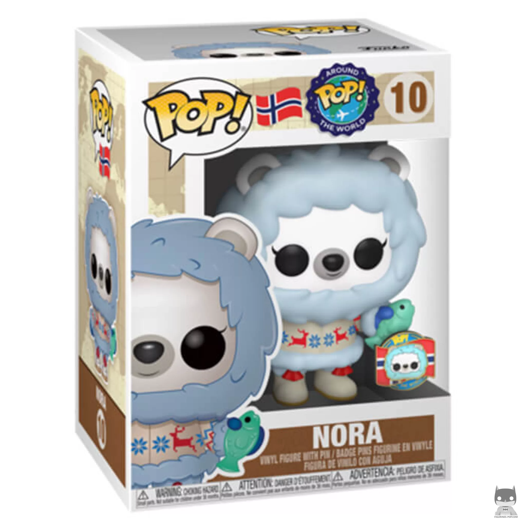 Nora Funko Pop! figure in its box
