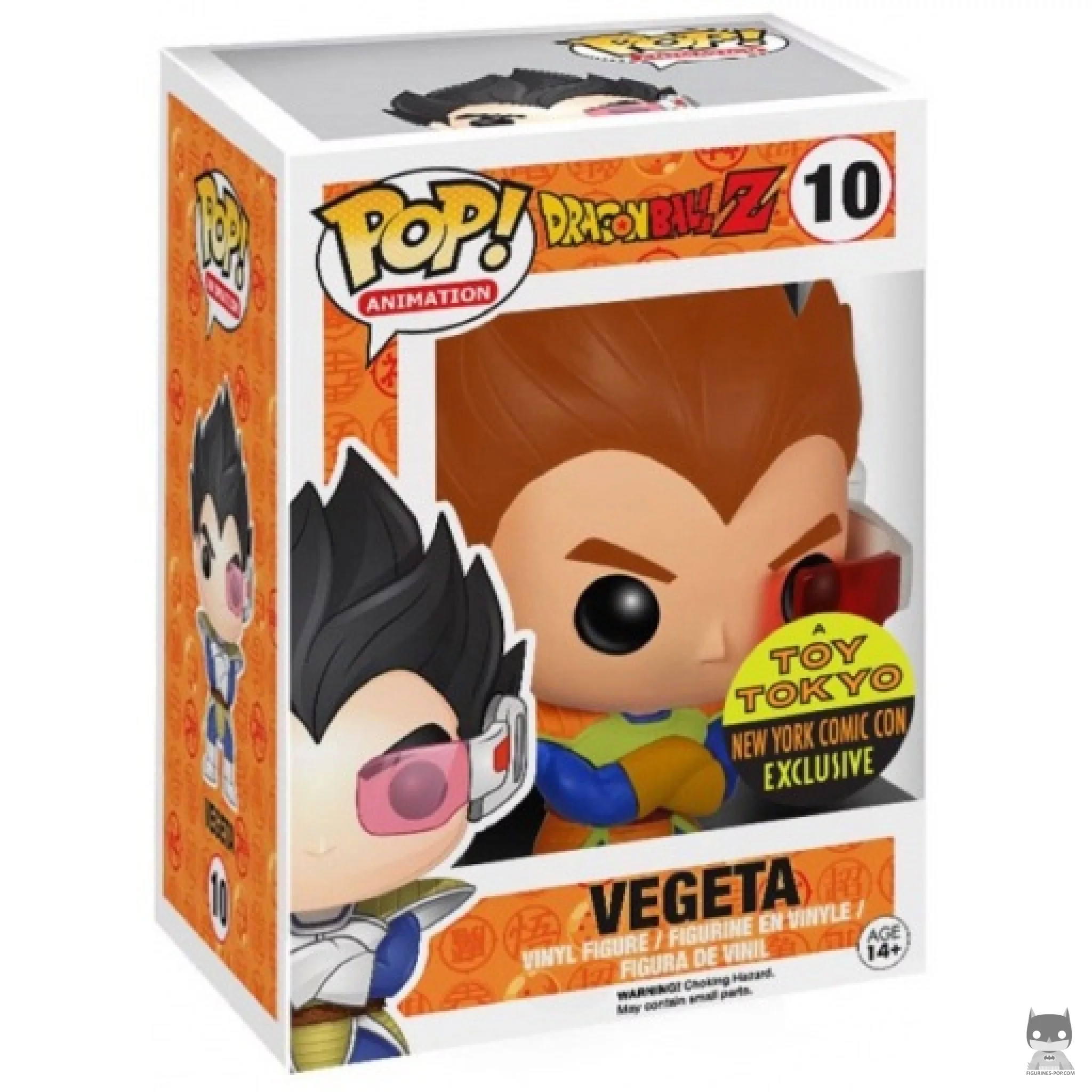 Vegeta (Toy Tokyo) Funko Pop! figure in its box
