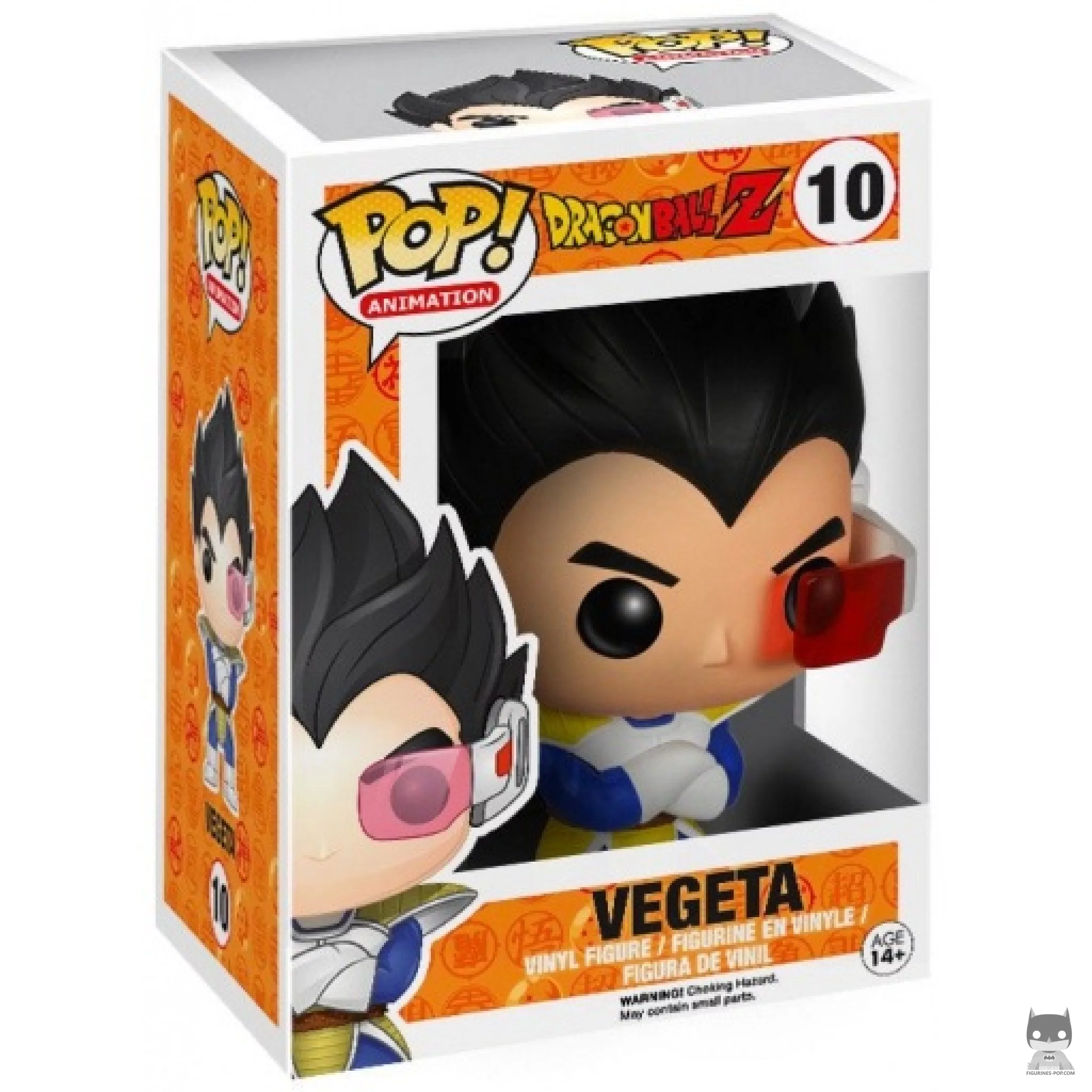 Vegeta Funko Pop! figure in its box