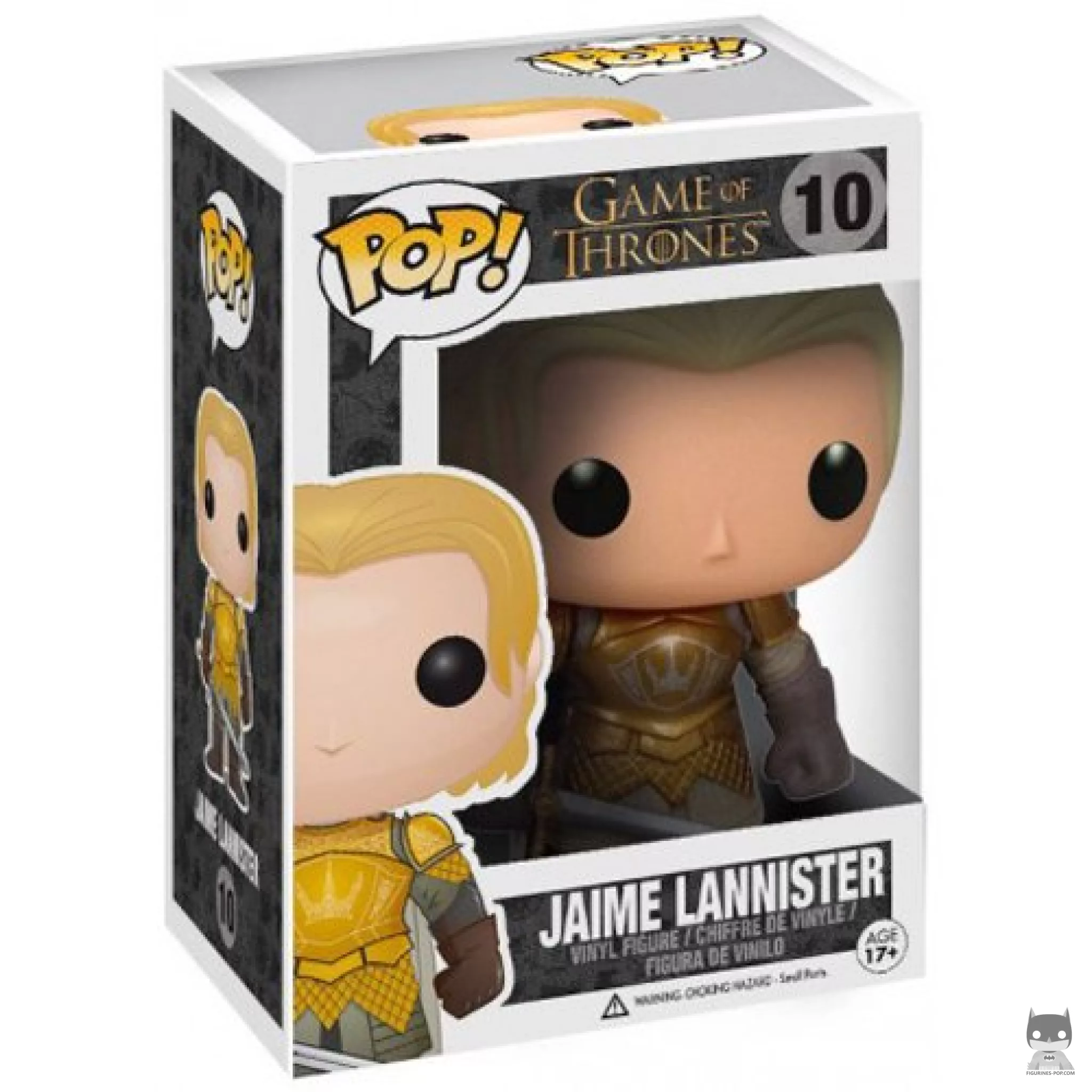 Jaime Lannister Funko Pop! figure in its box