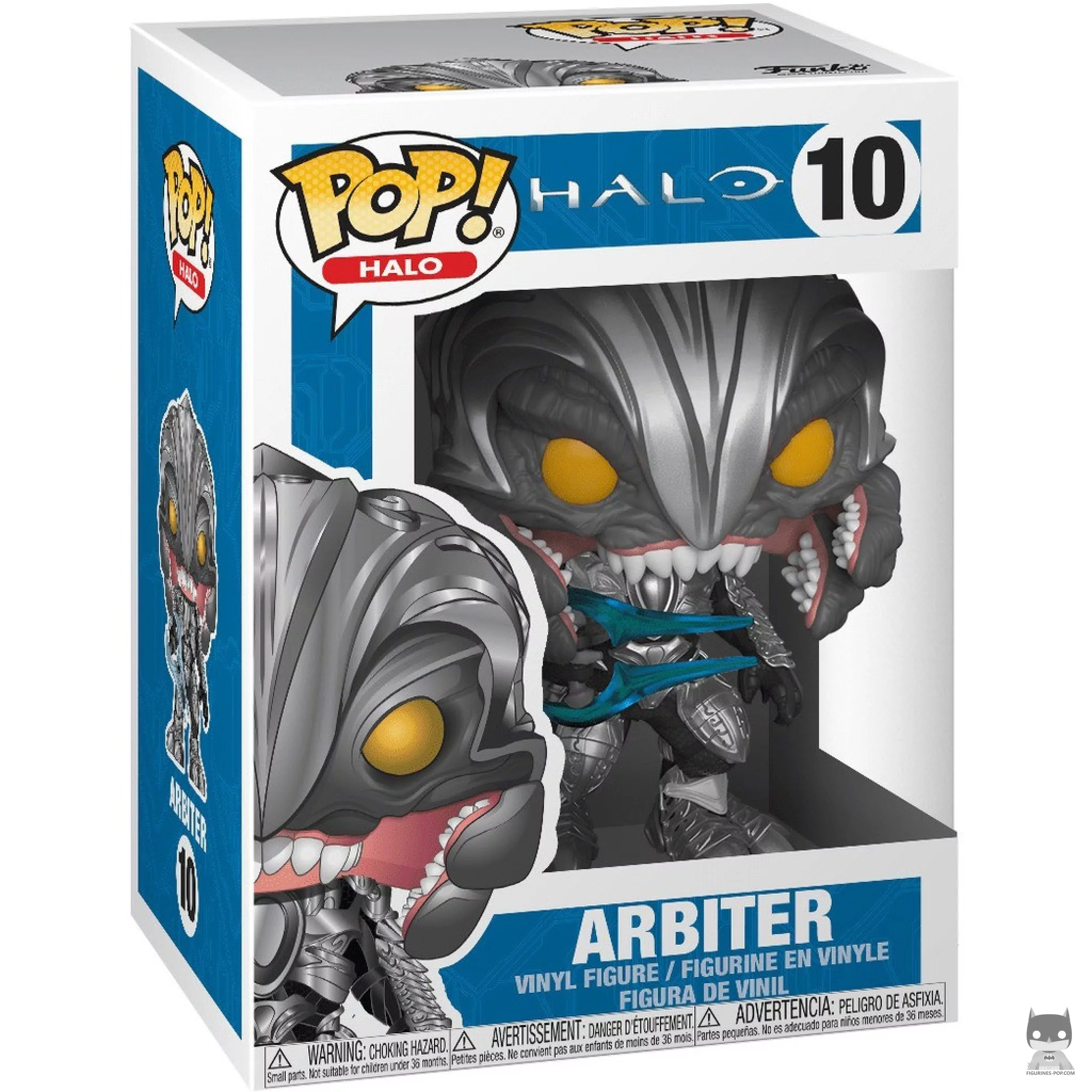 Arbiter Funko Pop! figure in its box
