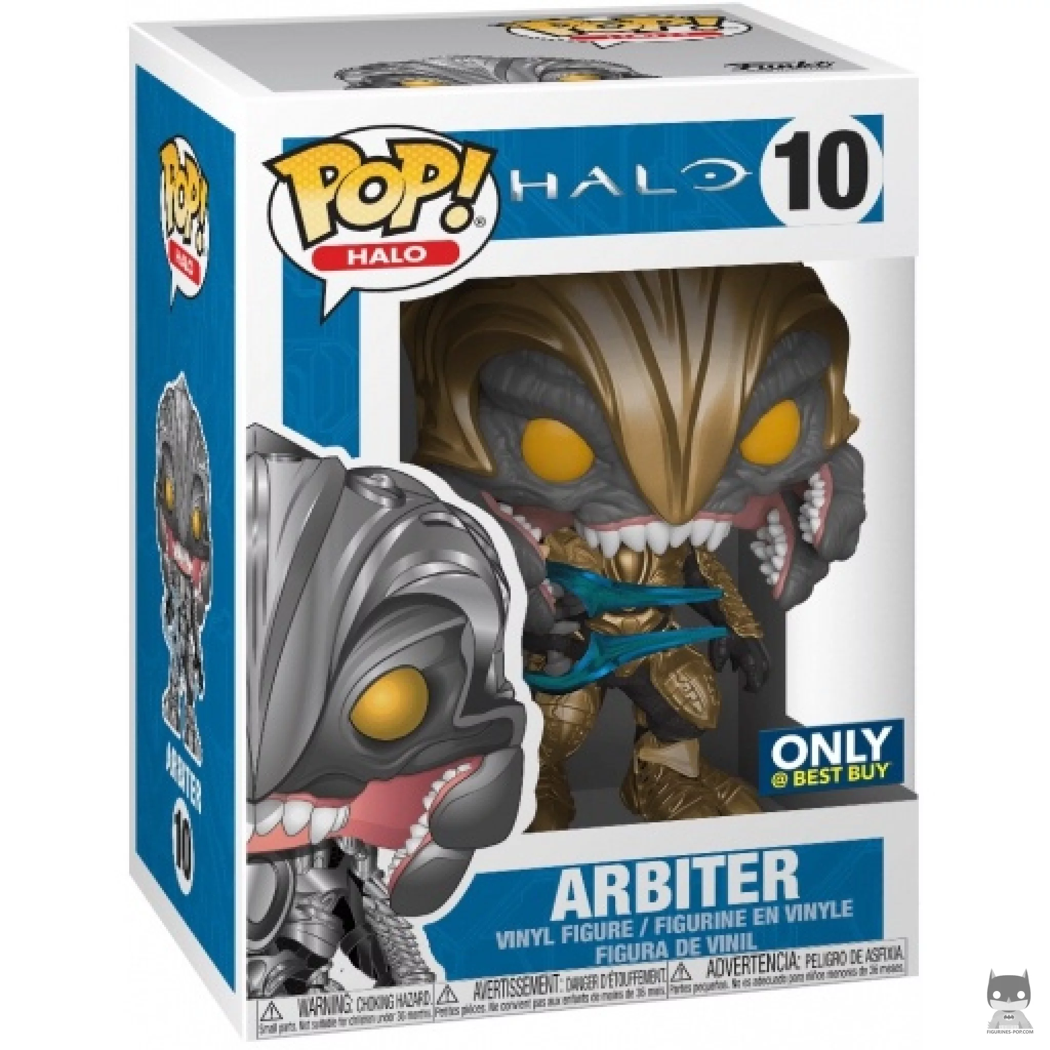 Arbiter Funko Pop! figure in its box