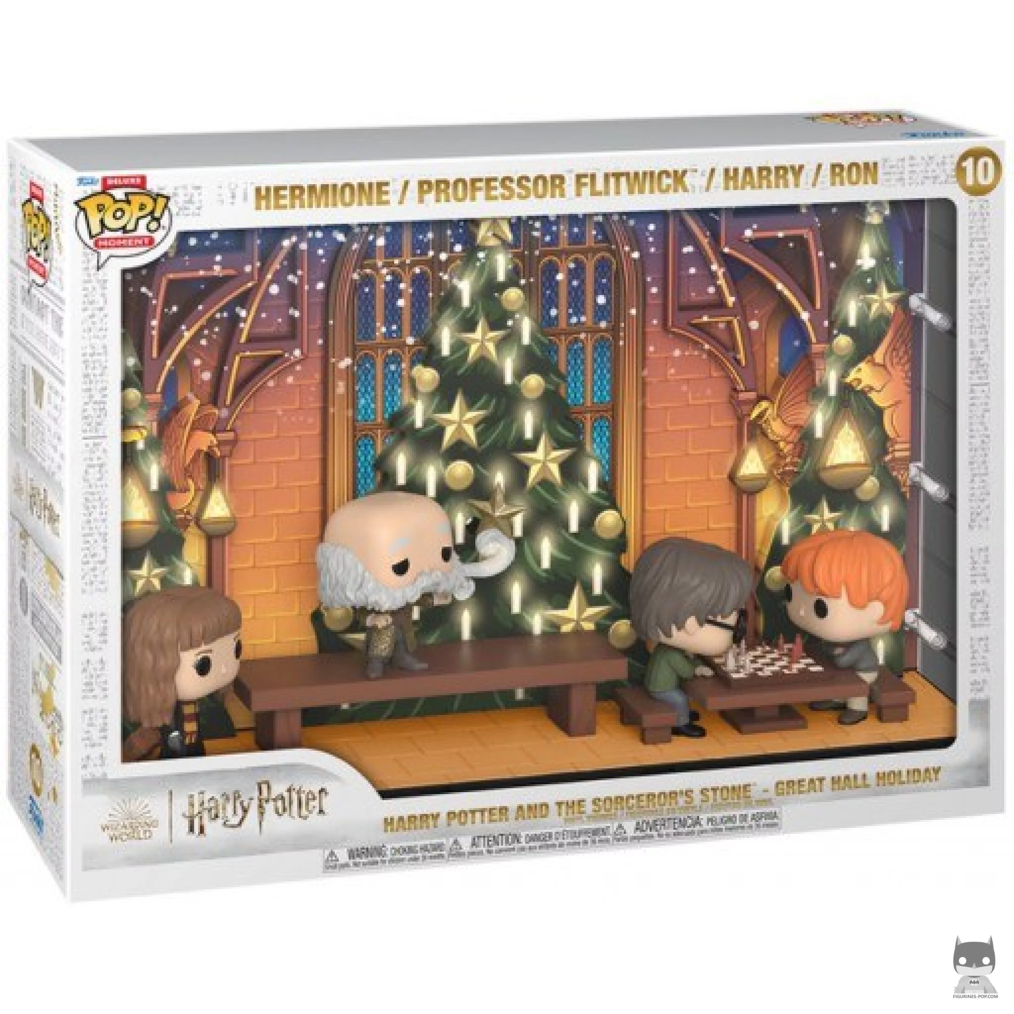 Harry Potter and the Sorceror's Stone - Great Hall Holiday Funko Pop! figure in its box