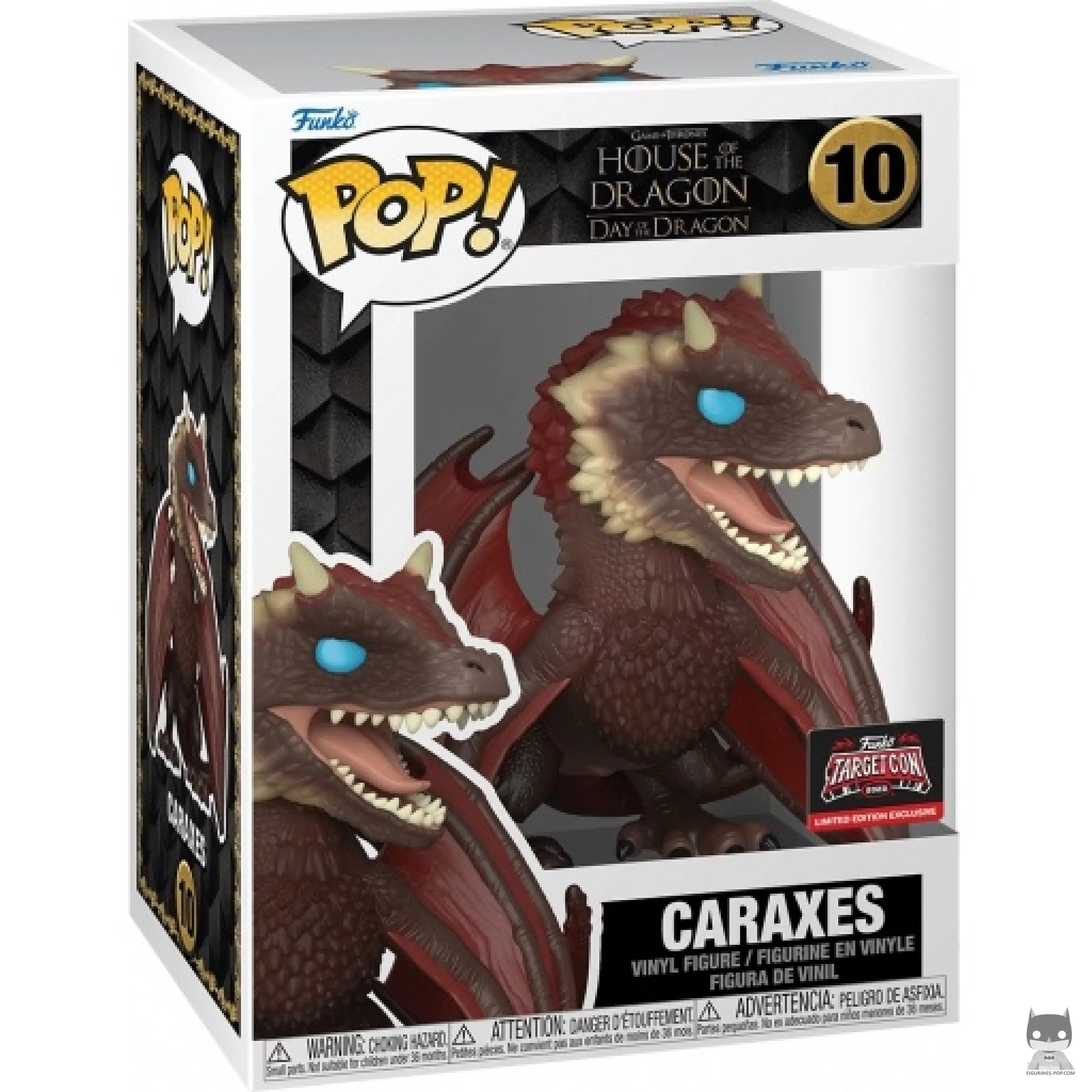 Caraxes Funko Pop! figure in its box