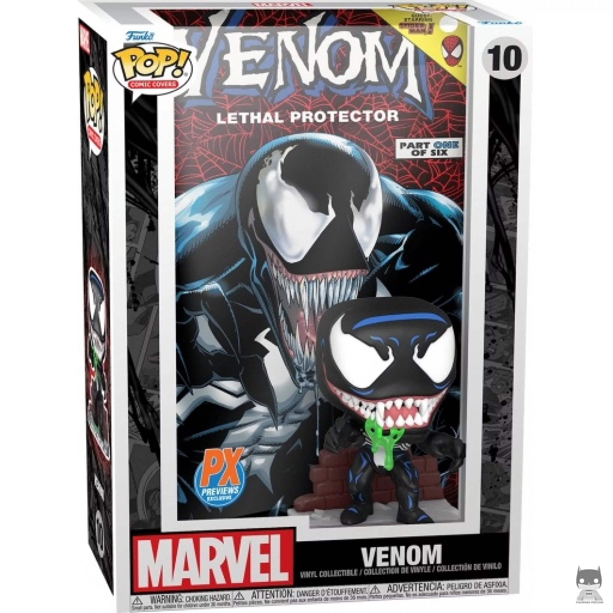 Venom Funko Pop! figure in its box