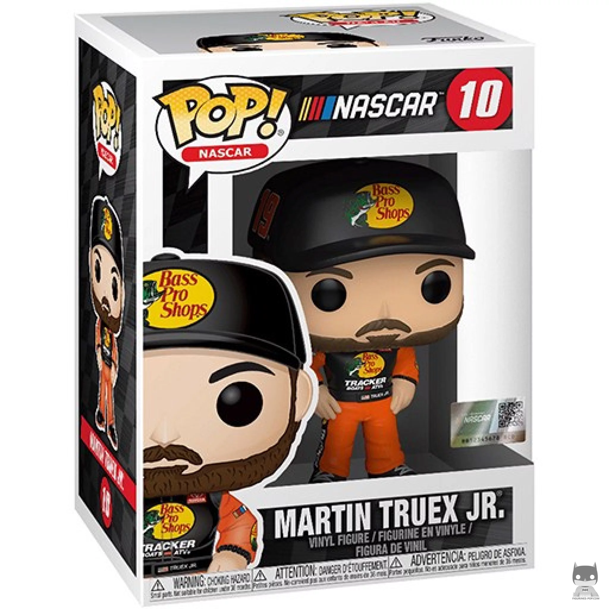 Martin Truex Jr. Funko Pop! figure in its box