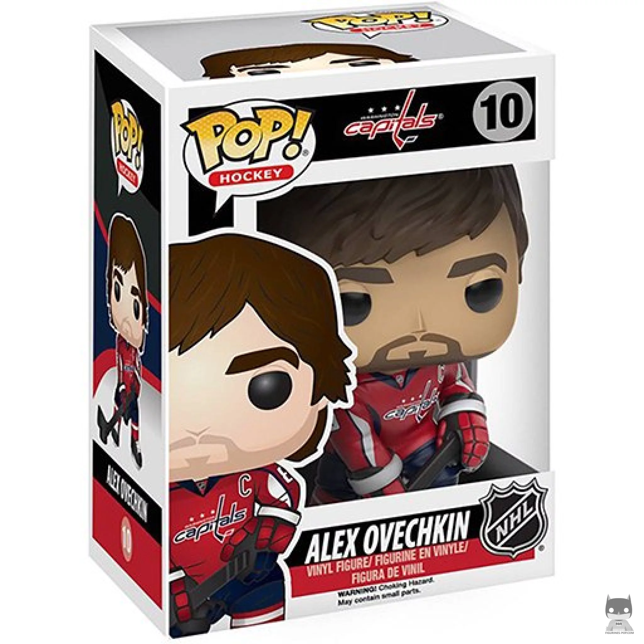 Alex Ovechkin Funko Pop! figure in its box