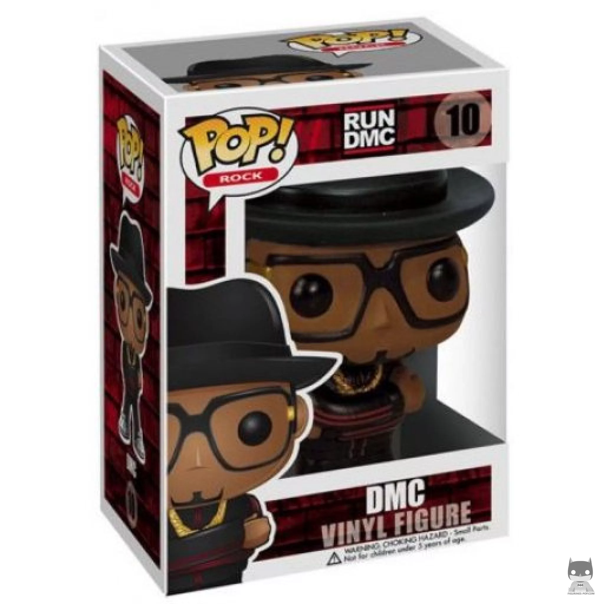 DMC Funko Pop! figure in its box