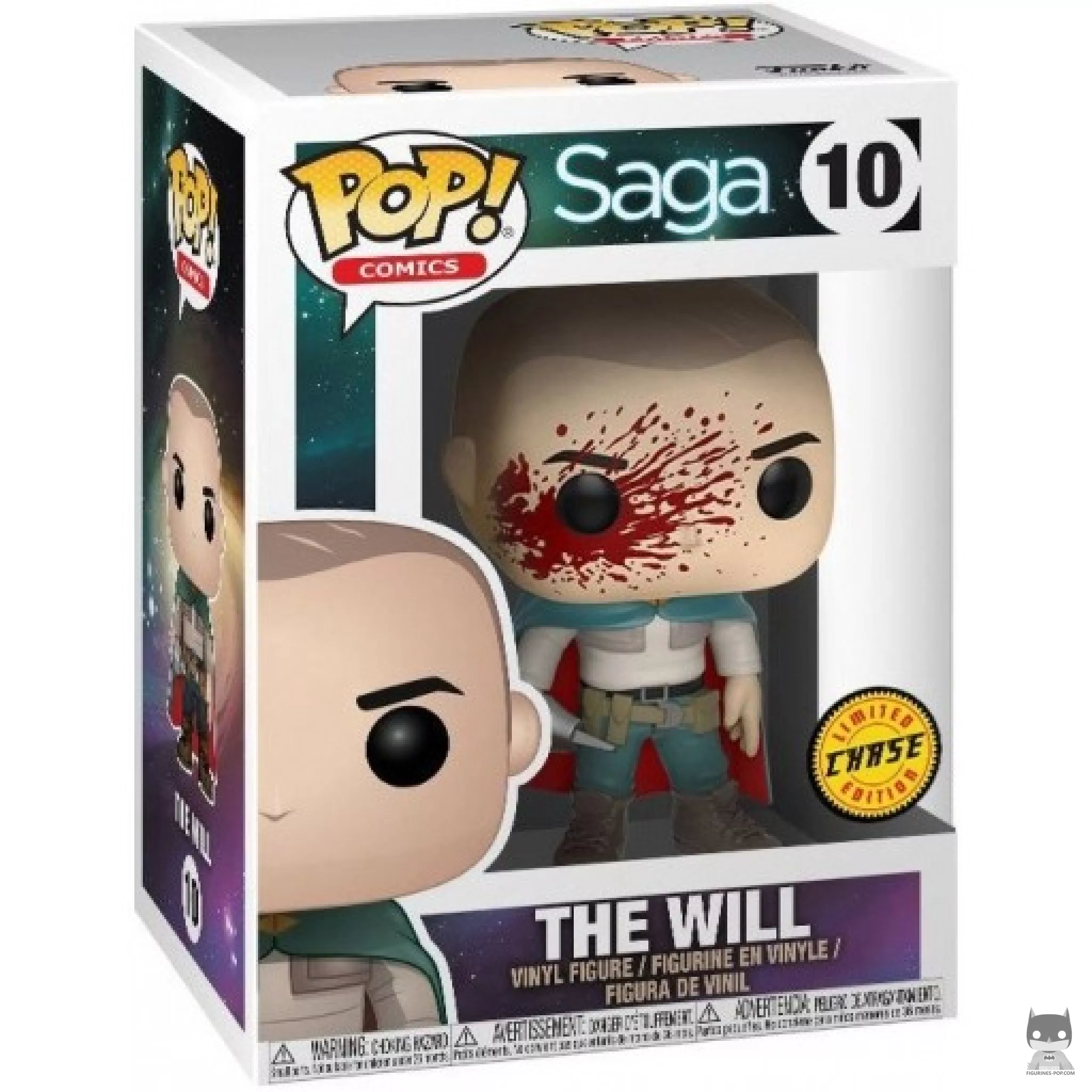 The Will with lance (Chase) Funko Pop! figure in its box