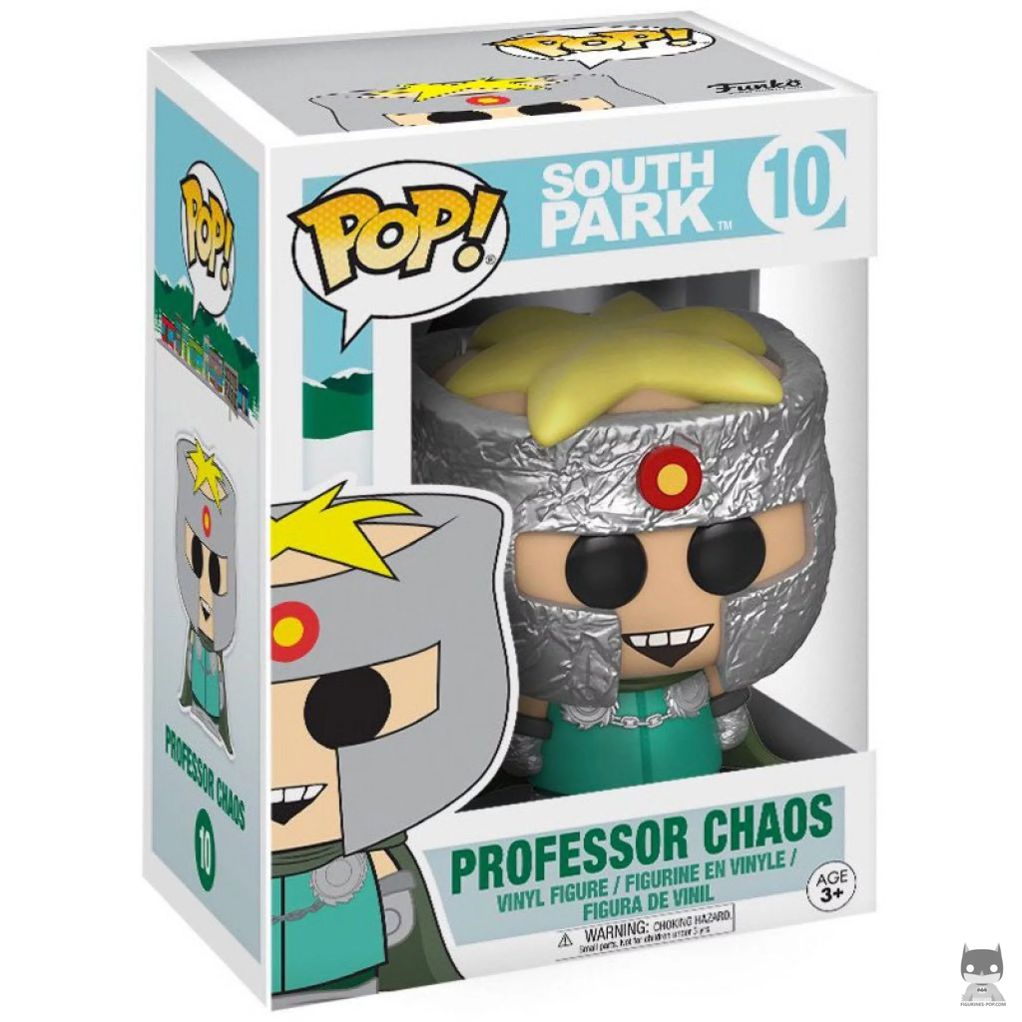 Professor Chaos Funko Pop! figure in its box
